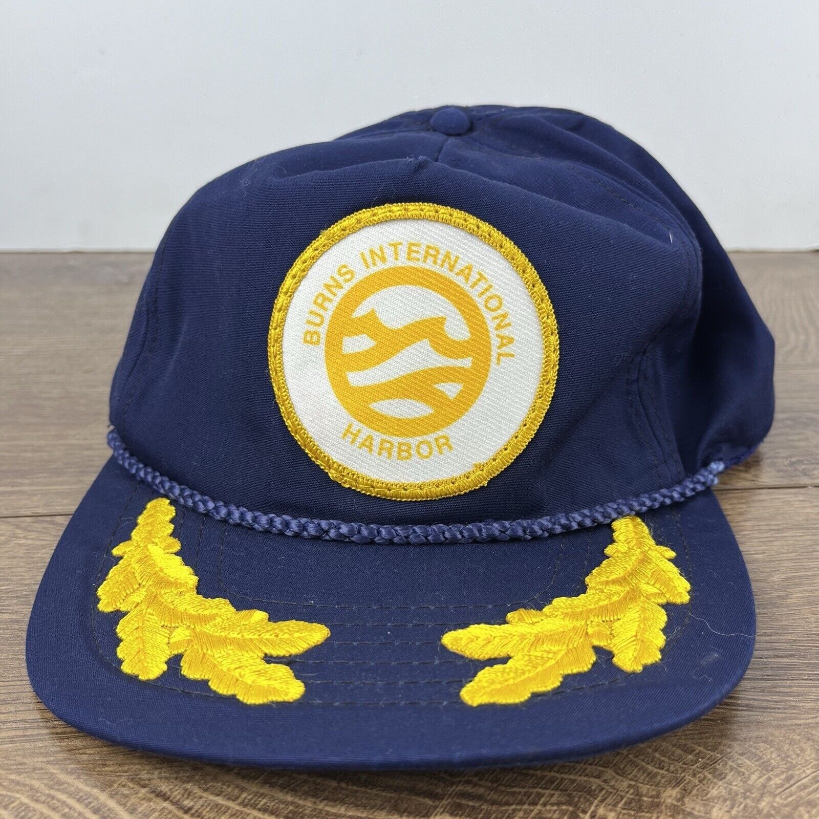 Other Burns International Harbor Hat Blue Adjustable Hat Blue Adul Size ONE SIZE - 2 Thumbnail