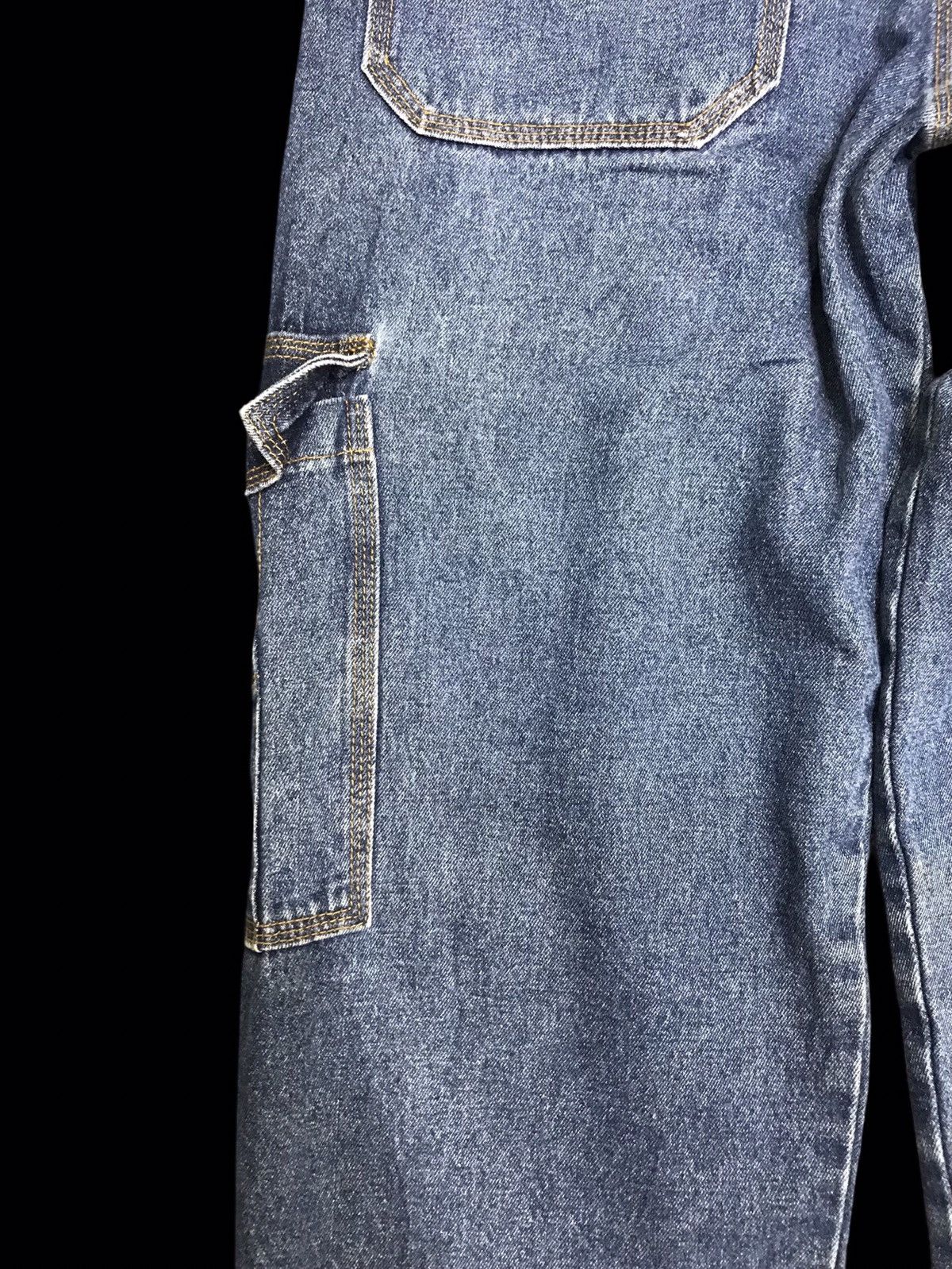 Japanese Brand 💥BAGGY💥WAKE JEANS BAGGY EXTRA LONG DENIM F353 Size US 26 / EU 42 - 14 Thumbnail