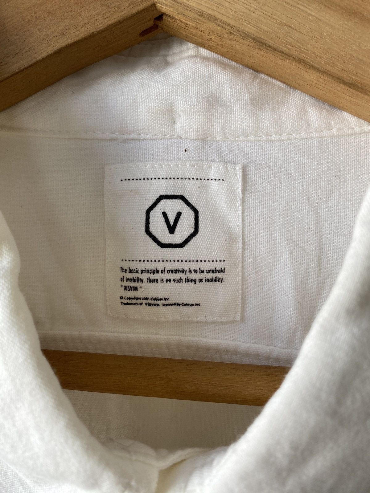 Japanese Brand × Visvim Vintage Visvim Patchwork Design Button Up Shirt Size US M / EU 48-50 / 2 - 16 Thumbnail