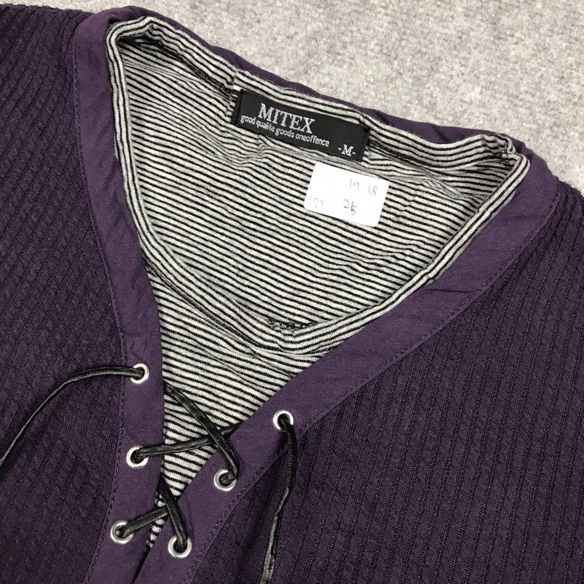 Japanese Brand MITEX JAPAN GOTHIC STYLE DOUBLE LAYER COLOUR TSHIRT Size US M / EU 48-50 / 2 - 4 Thumbnail