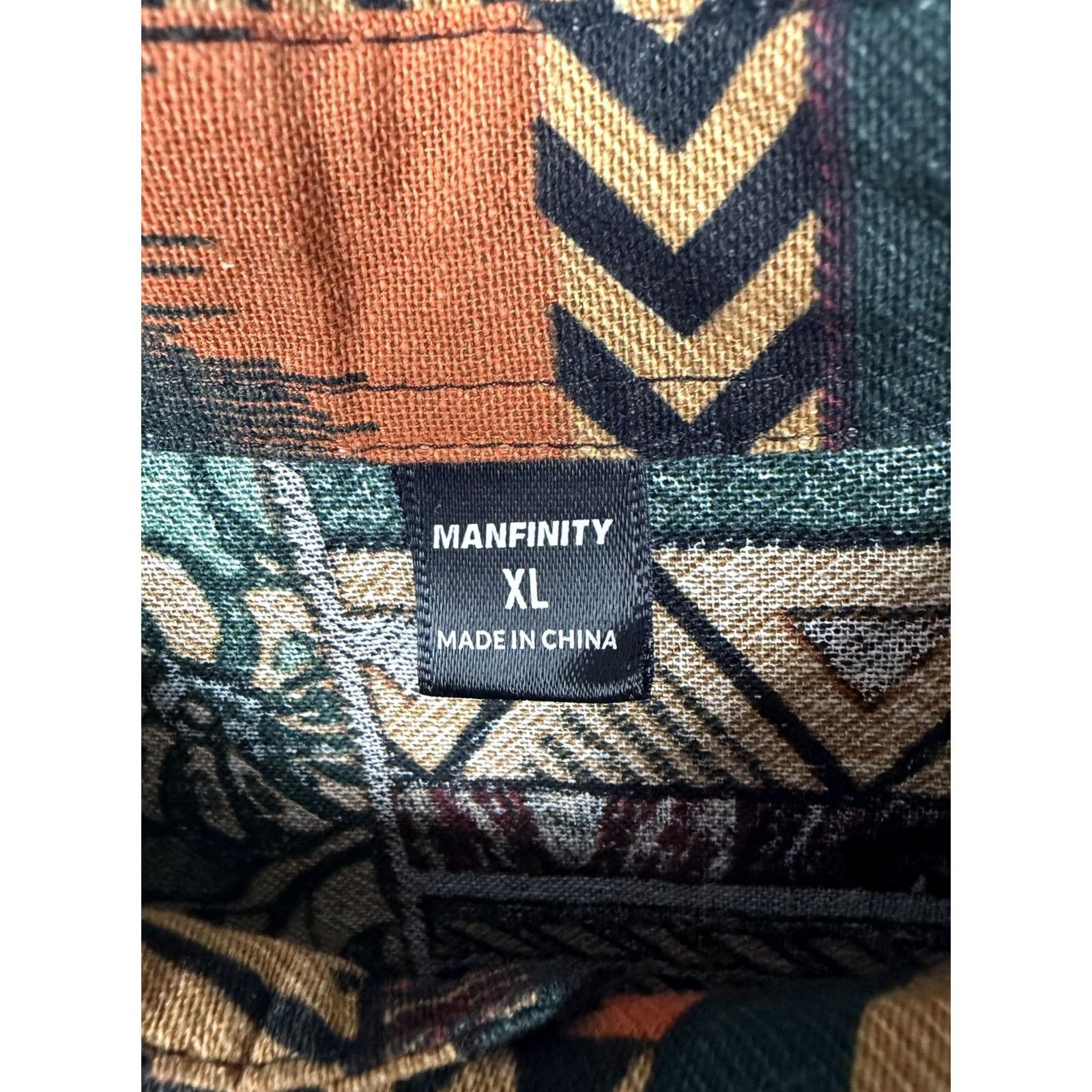 Folk Manfinity Shirt Men XL Southwest Tribal Boho Aztec Festival Folk Art Art To Wear Size US XL / EU 56 / 4 - 4 Thumbnail