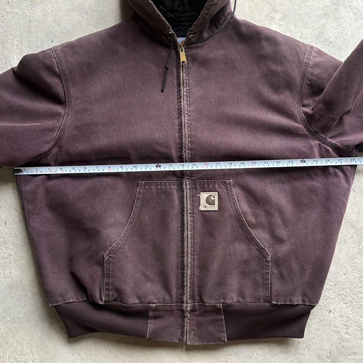 Carhartt Rare!!! Vintage 90s Carhartt J06 BRG Hooded Jacket Boxy XL Size US XL / EU 56 / 4 - 8 Thumbnail