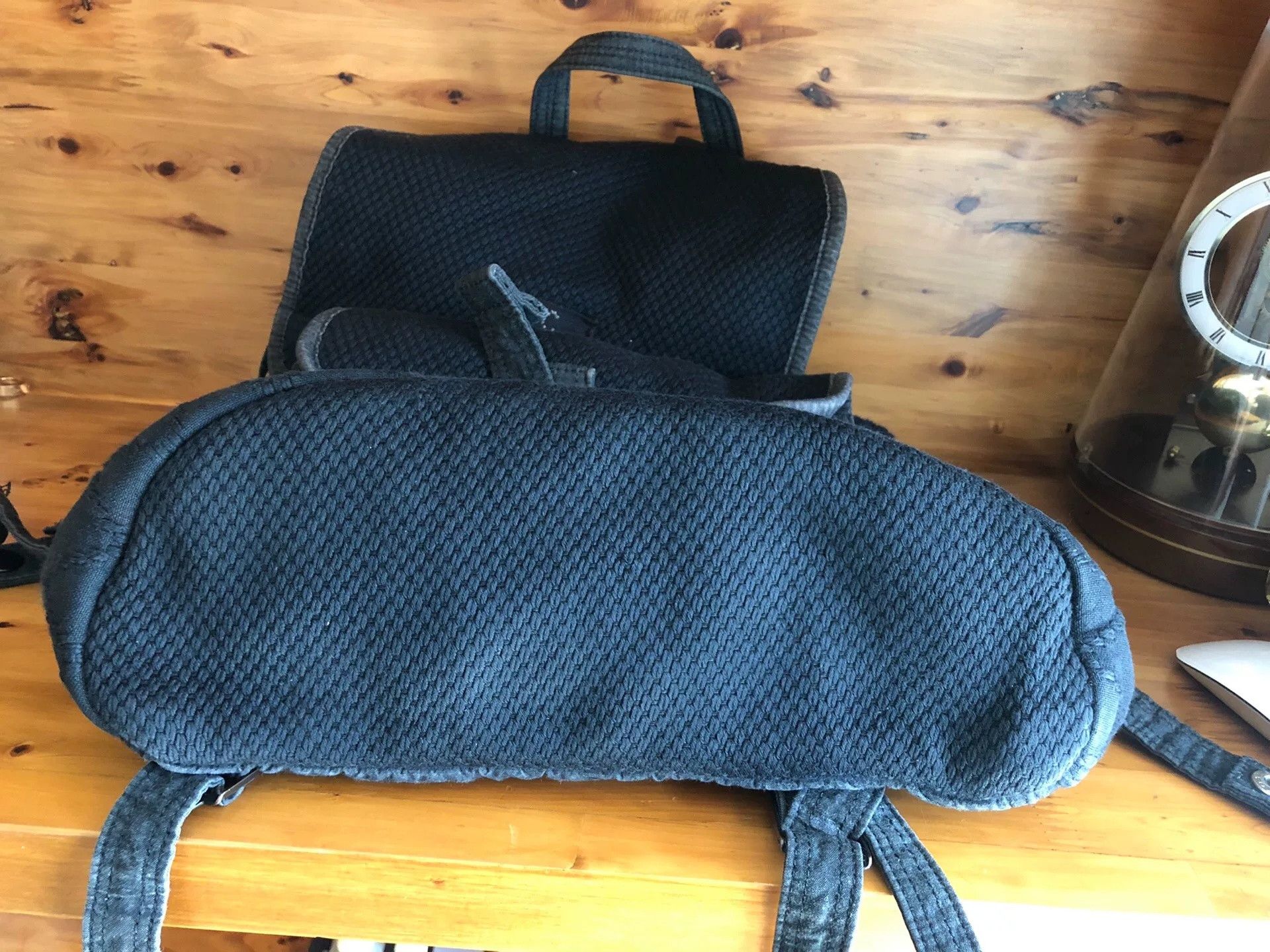 Porter Classic Porter Classic Black Sashiko Backpack Size ONE SIZE - 5 Thumbnail