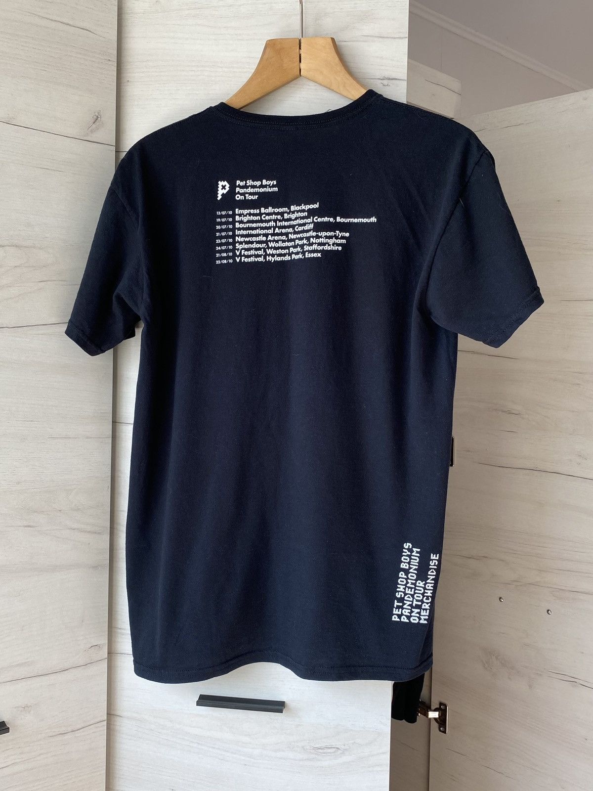 Gildan × Vintage Pet Shop Boys T-shirt Black Pandemonium Tour 2010 Large Size US L / EU 52-54 / 3 - 2 Thumbnail