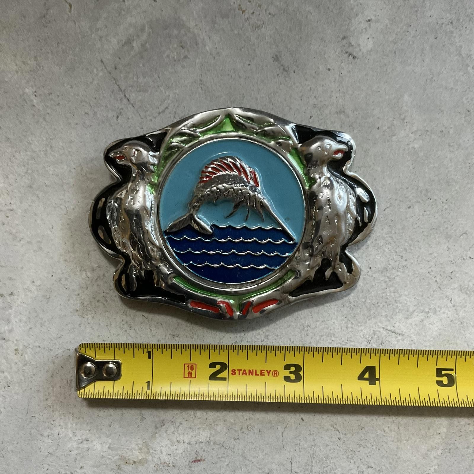 Vintage RARE vintage imperial hebillas swordwish belt buckle mexico Size ONE SIZE - 3 Thumbnail