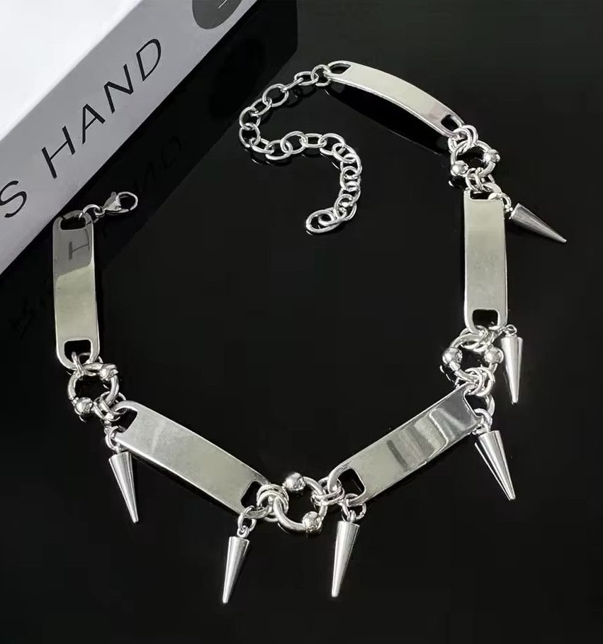 Jewelry × Vintage Metal Collar Rivet Necklace Size ONE SIZE - 4 Thumbnail