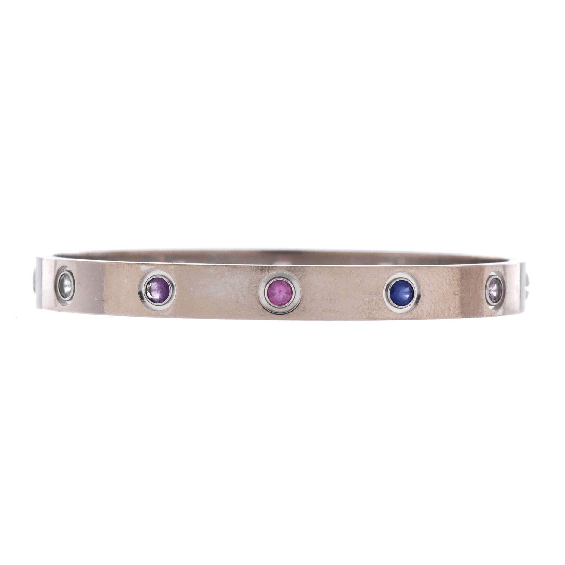 Cartier Love 10 Stone Bracelet Size ONE SIZE - 1 Thumbnail