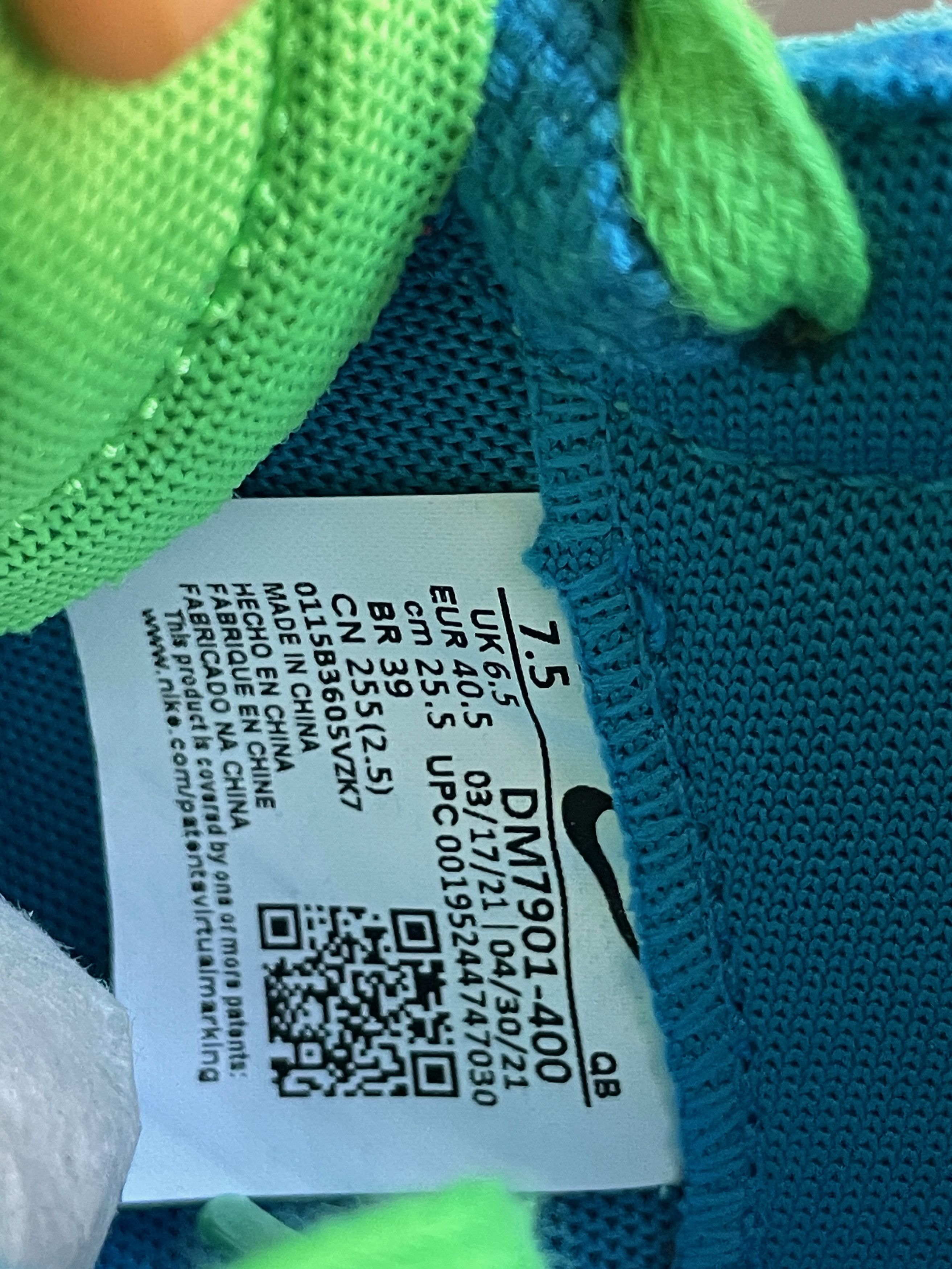 Kaws × Nike × Sacai Nike Blazer Low x Sacai x Kaws in Neptune Blue New in Box Size US 7.5 / EU 40-41 - 6 Thumbnail