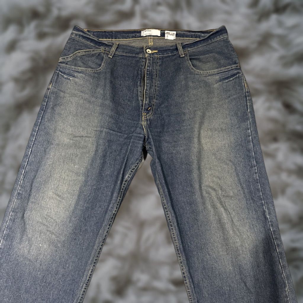 Levi's VINTAGE Levi's Silvertab Jeans Men 36x30 Baggy Wide-Leg Denim Jeans Modern 90s Cyber Mens Size US 36 / EU 52 - 1 Thumbnail