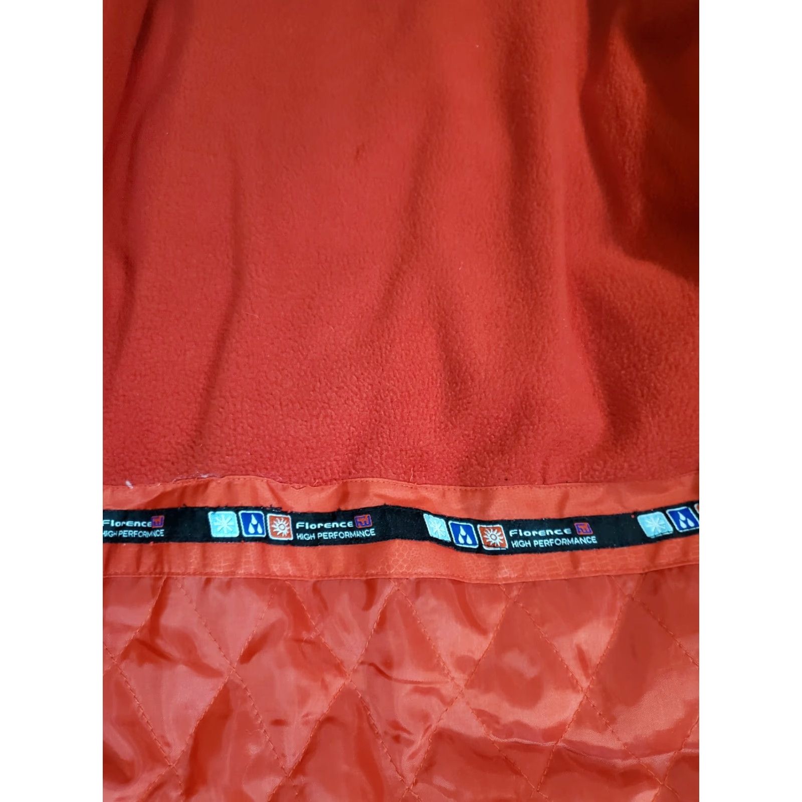 Vintage VINTAGE FLORENCE Extreme Womens Weatherproof Ski Jacket Heavy Lined Hooded Sz Large Red Softshell Parka 90s Womens Jacket/Coat/Outerwear Size L / US 10 / IT 46 - 5 Thumbnail