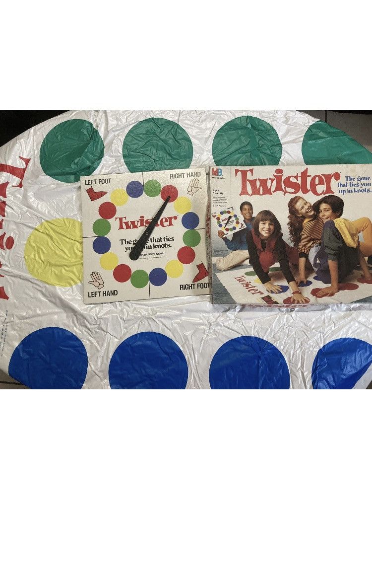 Other Milton Bradley Vintage 1993 Twister Board Game - Complete Size ONE SIZE - 2 Thumbnail
