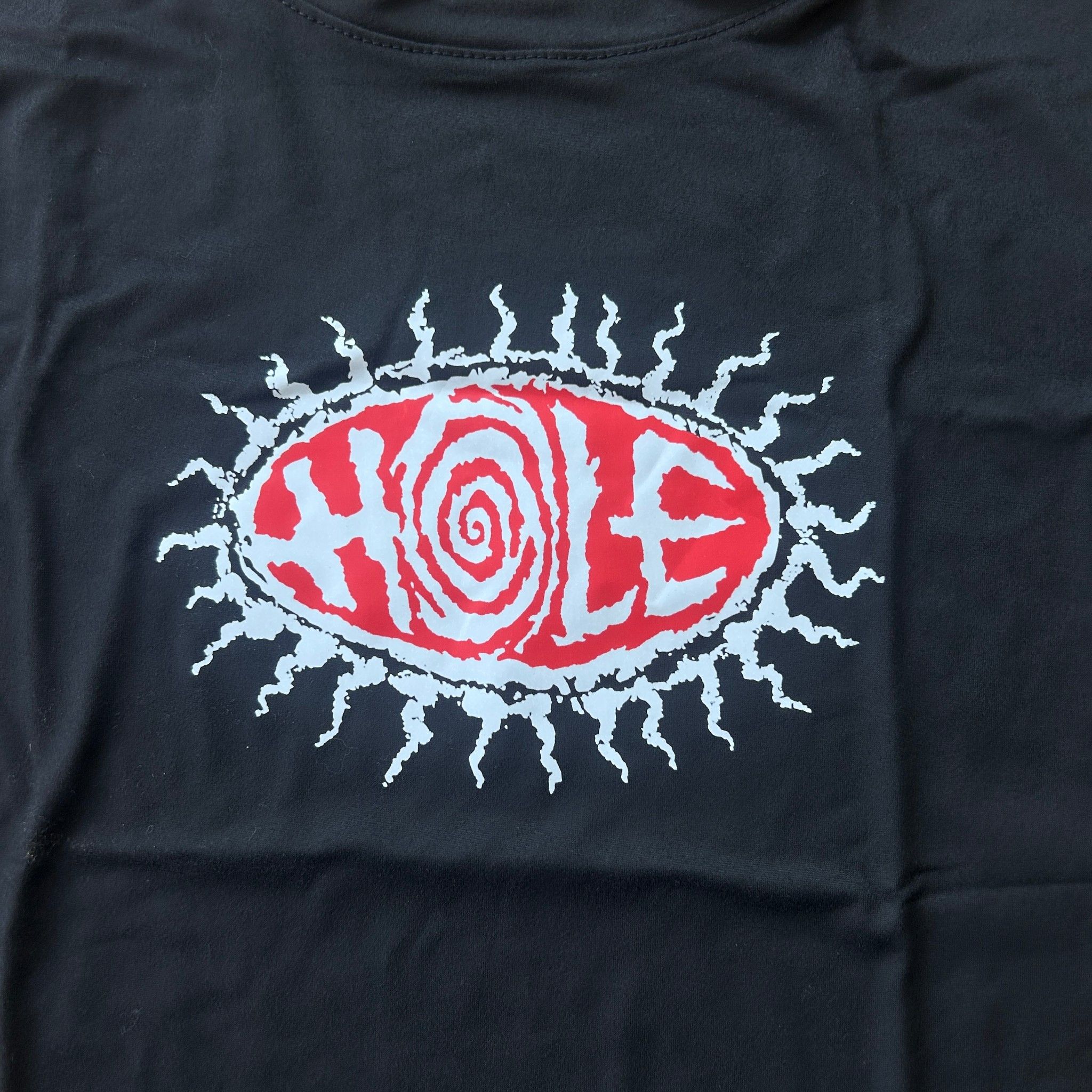 Japanese Brand Vintage style baby cropped tshirt top in black with graphic. Size XS / US 0-2 / IT 36-38 - 3 Thumbnail