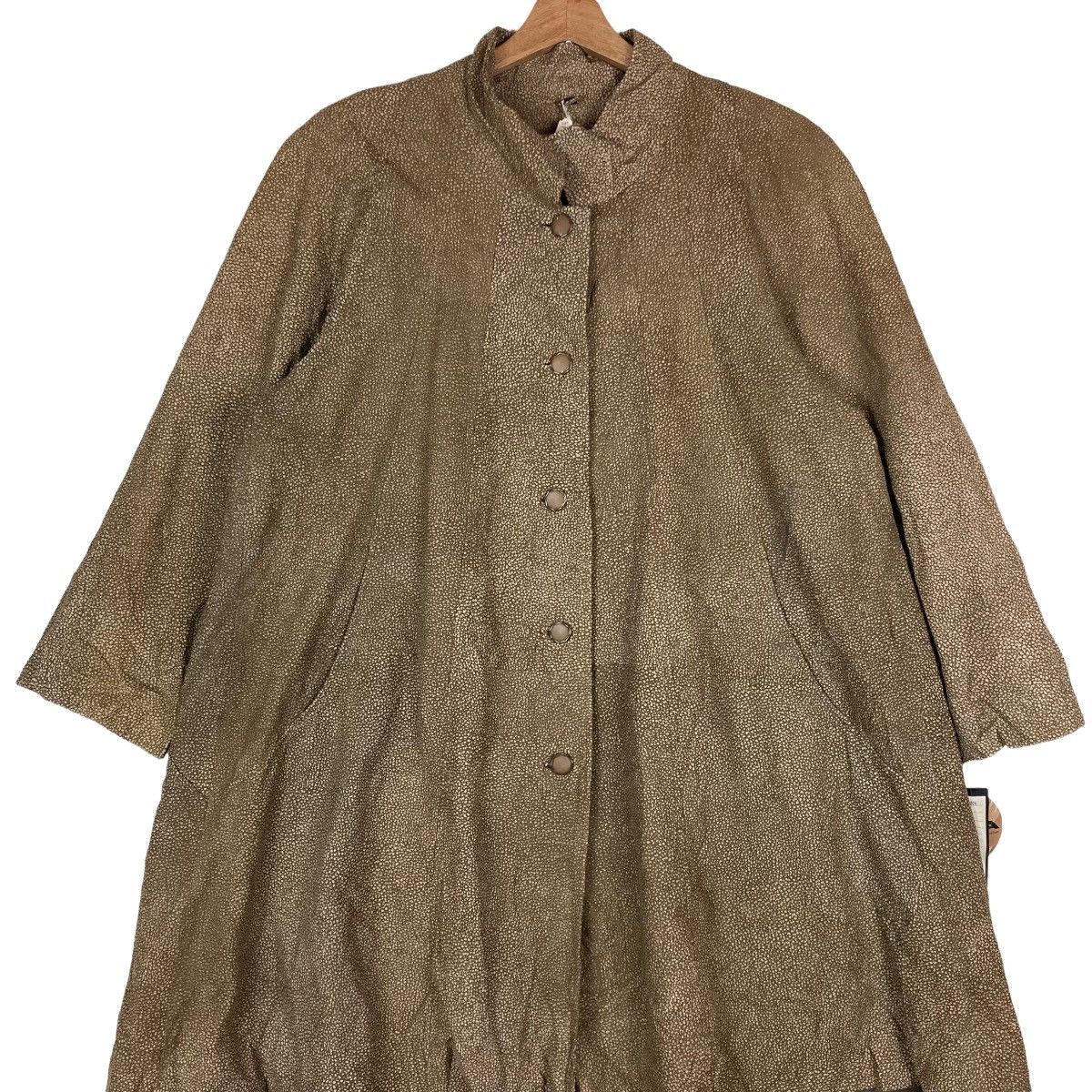 Vintage Vintage Furdi Milano Italy Velvet Flat Button Medium Long Size US L / EU 52-54 / 3 - 2 Thumbnail