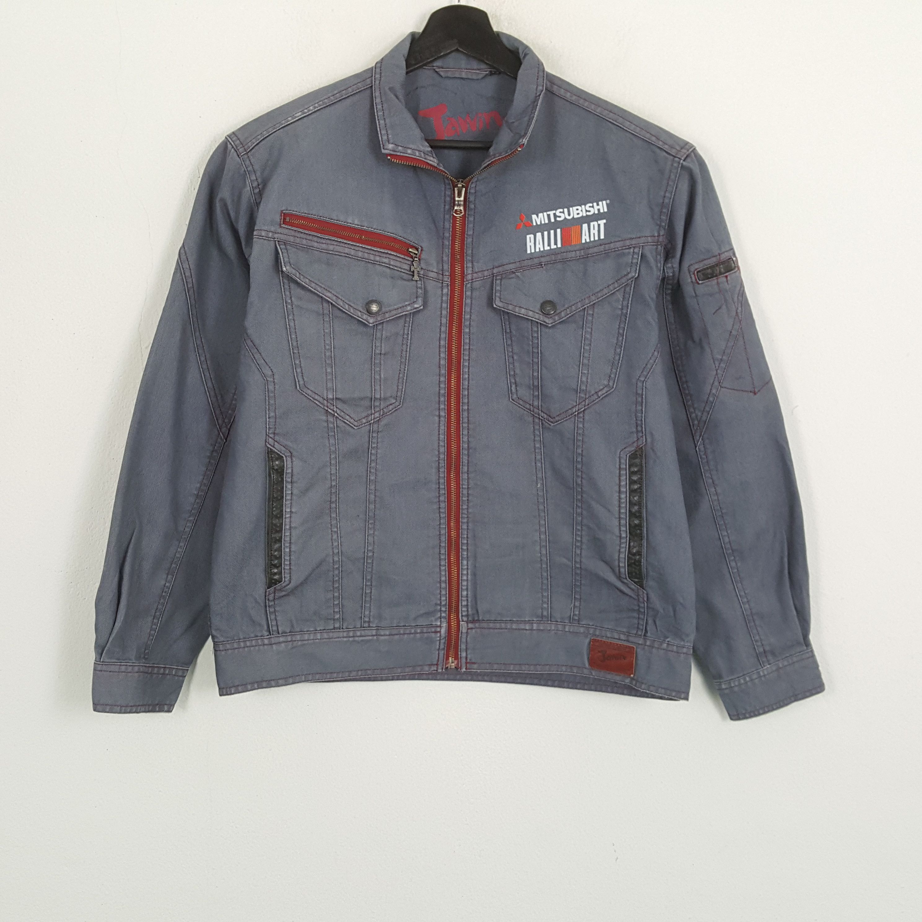 Japanese Brand × Vintage MITSUBISHI RALLI ART Japanese Motorsports Custom Art Jacket Size US M / EU 48-50 / 2 - 3 Thumbnail