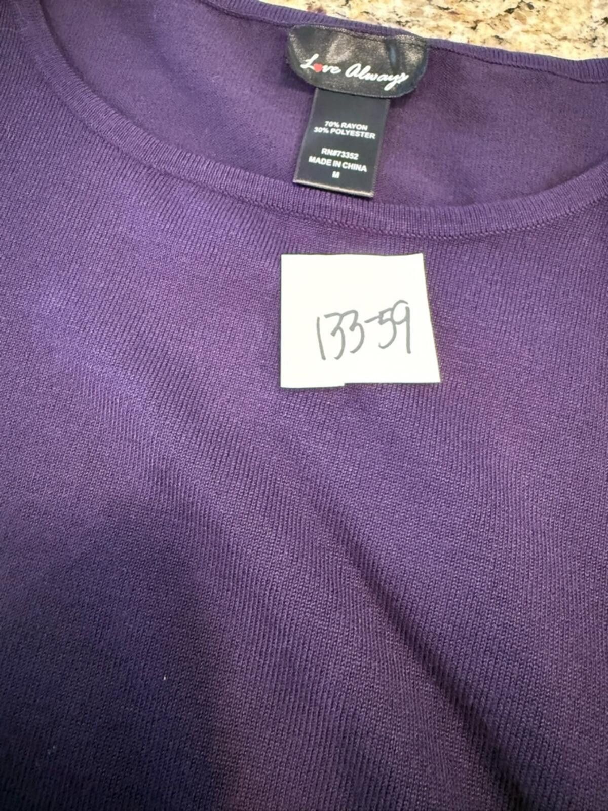 Other Love Always grape purple mini dress side ruching & zip SZ M Size M / US 6-8 / IT 42-44 - 11 Thumbnail