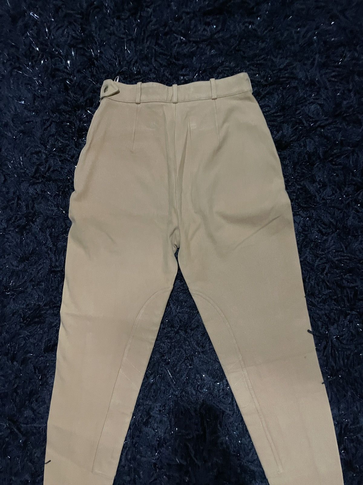 Designer × Hermes × Vintage HERMES- PARIS Equestrian Windowpane Riding Jodphur Pants Size 28" / US 6 / IT 42 - 7 Thumbnail