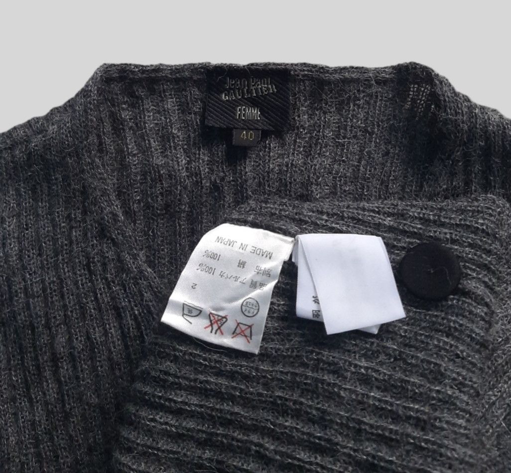 If Six Was Nine × Jean Paul Gaultier × Le Grande Bleu (L.G.B.) Jean paul gaultier femme ruffle cardigan Size S / US 4 / IT 40 - 5 Thumbnail