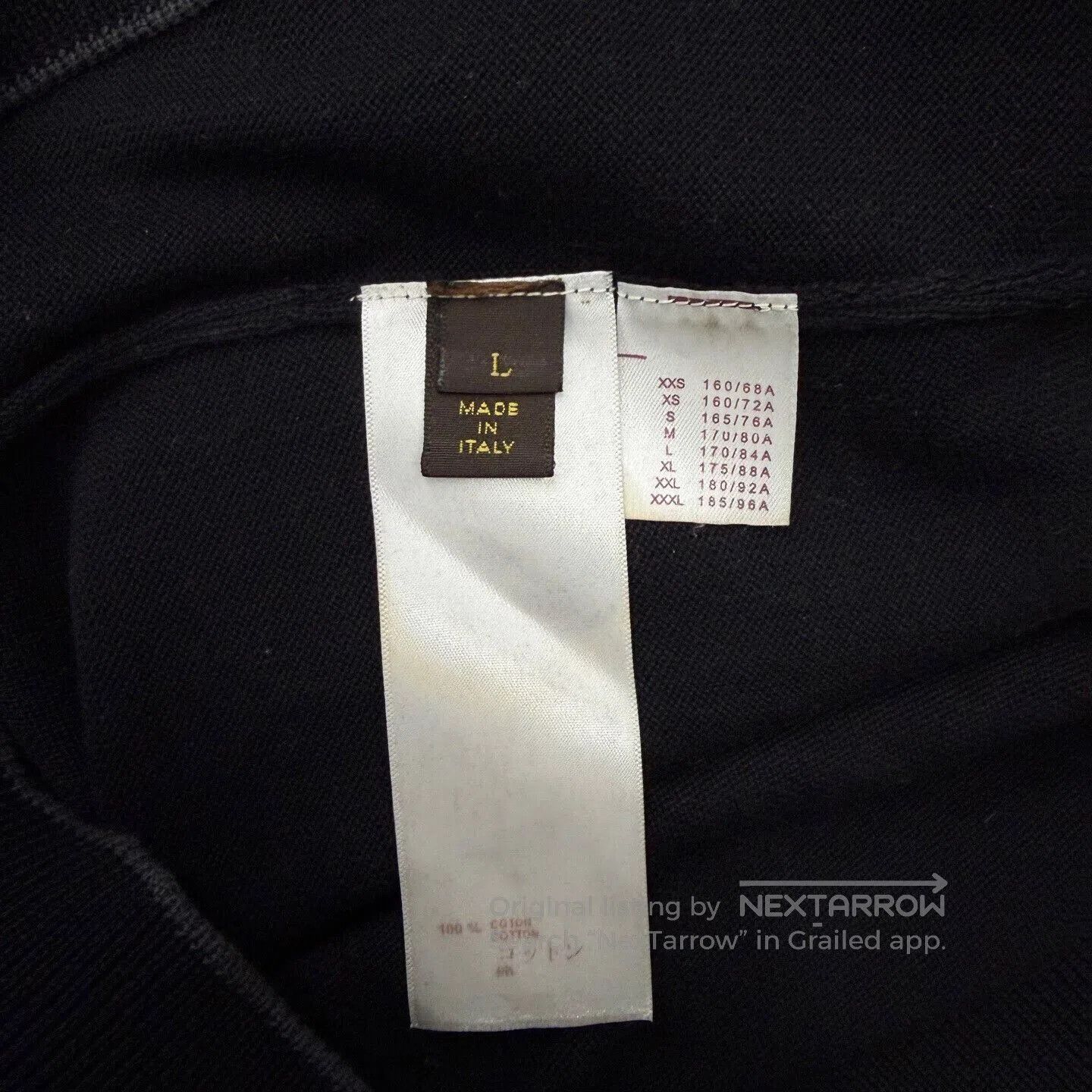 Louis Vuitton LV Black Embossed 3D Logo Knit Hoodie. Size US L / EU 52-54 / 3 - 4 Thumbnail