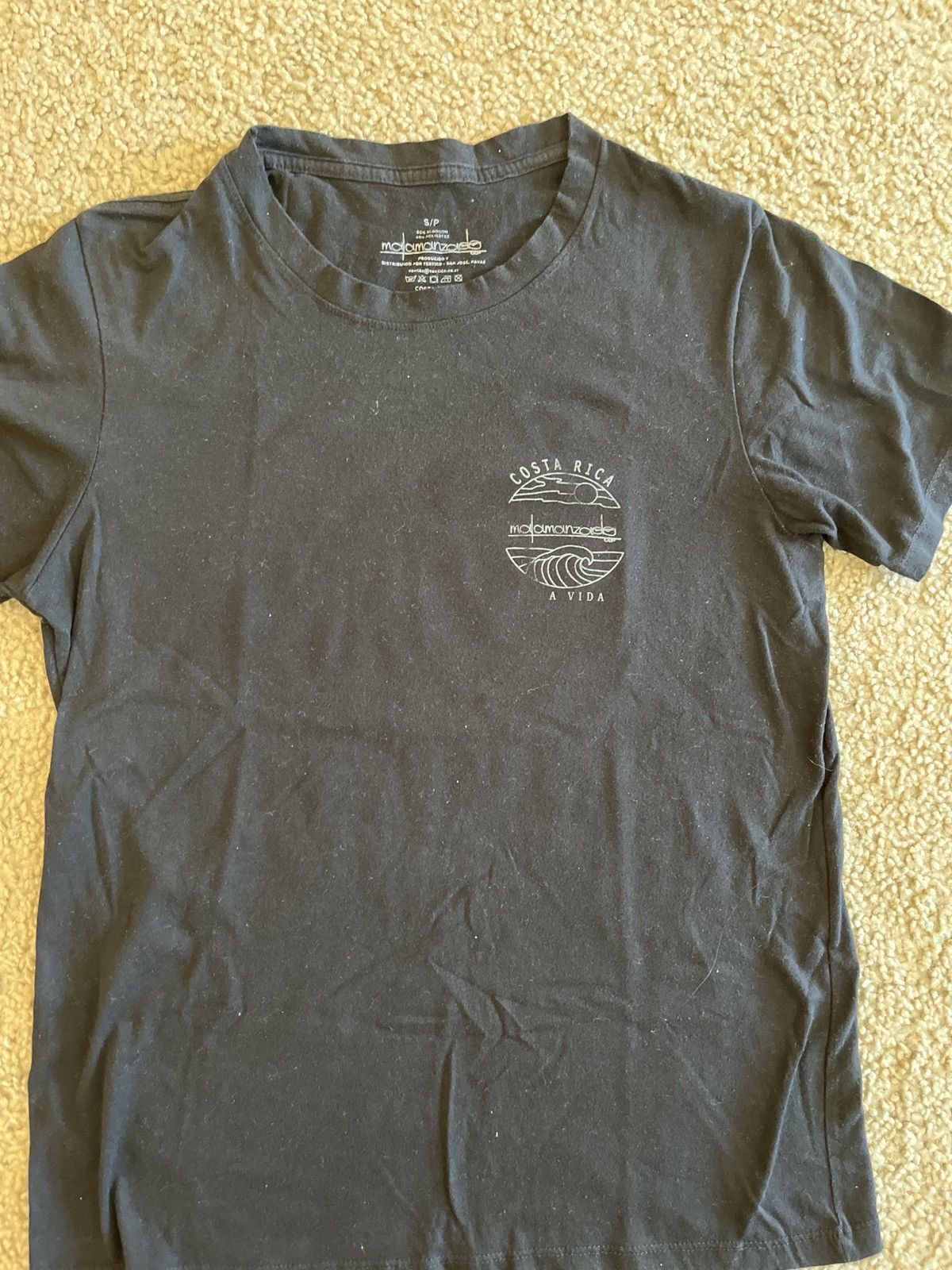 Vintage Black Vintage Costa Rica Shirt Size US S / EU 44-46 / 1 - 3 Thumbnail