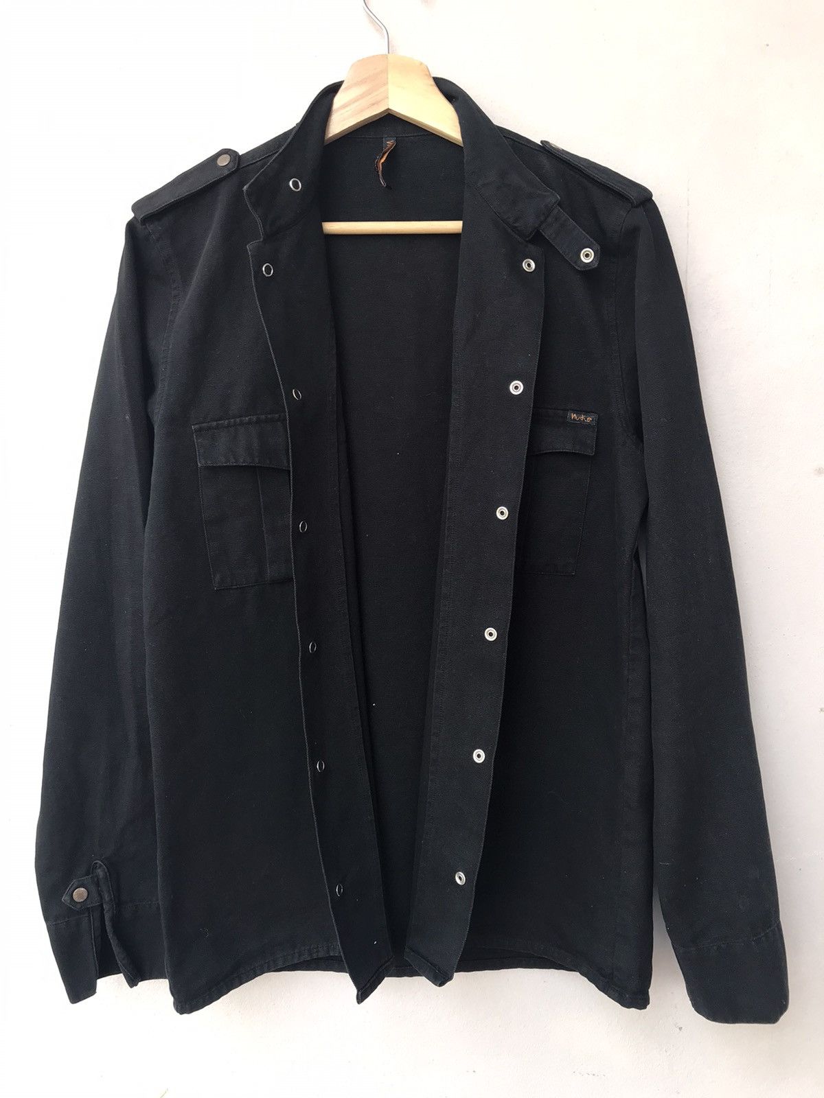 Nudie Jeans Vintage Nudie Jeans Army Military Pocket Jacket Size US M / EU 48-50 / 2 - 8 Thumbnail