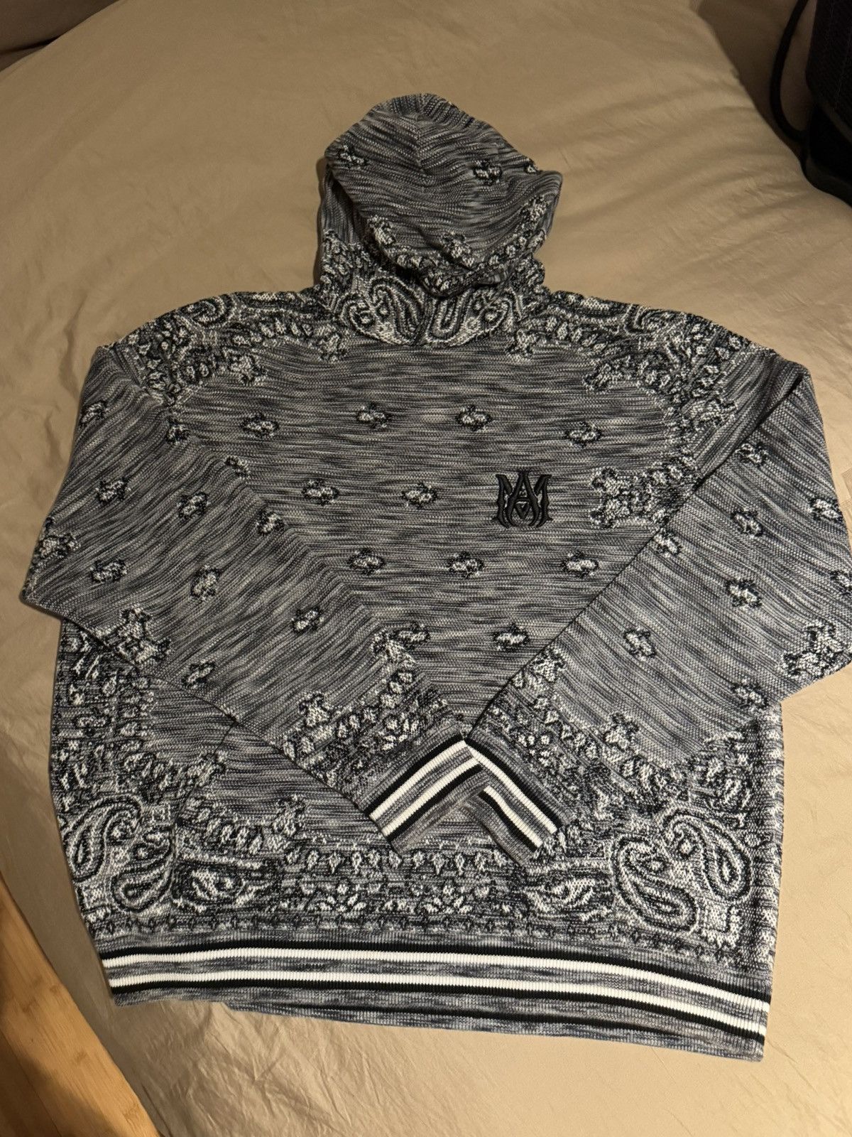 Amiri Amiri Space Dye Bandana Hoodie Size US L / EU 52-54 / 3 - 4 Thumbnail