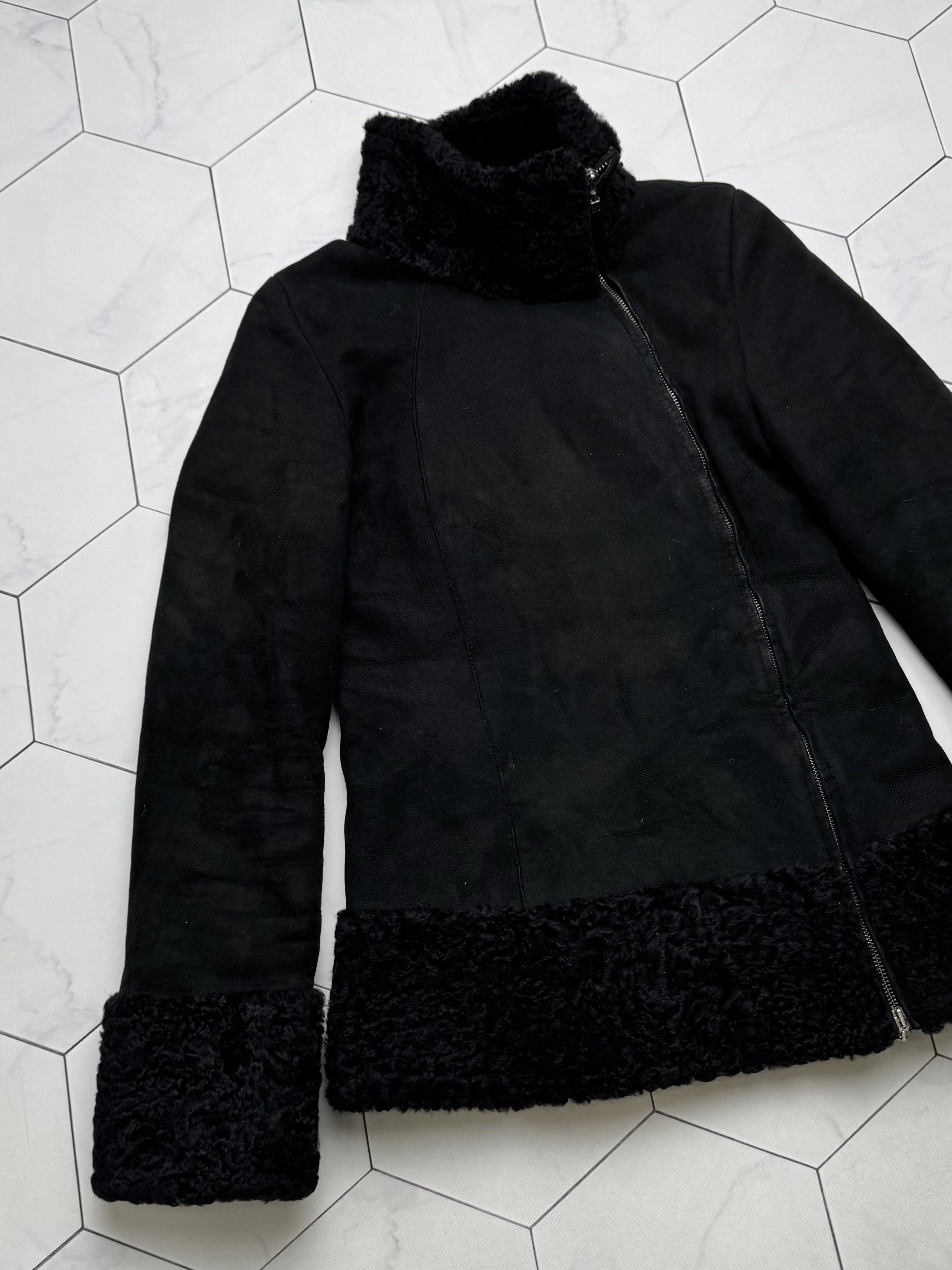 Japanese Brand Vintage Real Sheepskin Jacket (B550)E2D15 Size S / US 4 / IT 40 - 2 Thumbnail