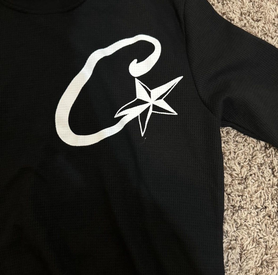 Corteiz Corteiz Long Sleeve Thermal Black Size US M / EU 48-50 / 2 - 2 Thumbnail