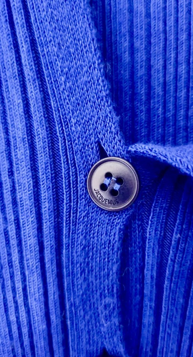 Jacquemus Jacquemus La Robe Maille Azur Ribbed Maxi Dress Size XS / US 0-2 / IT 36-38 - 5 Thumbnail