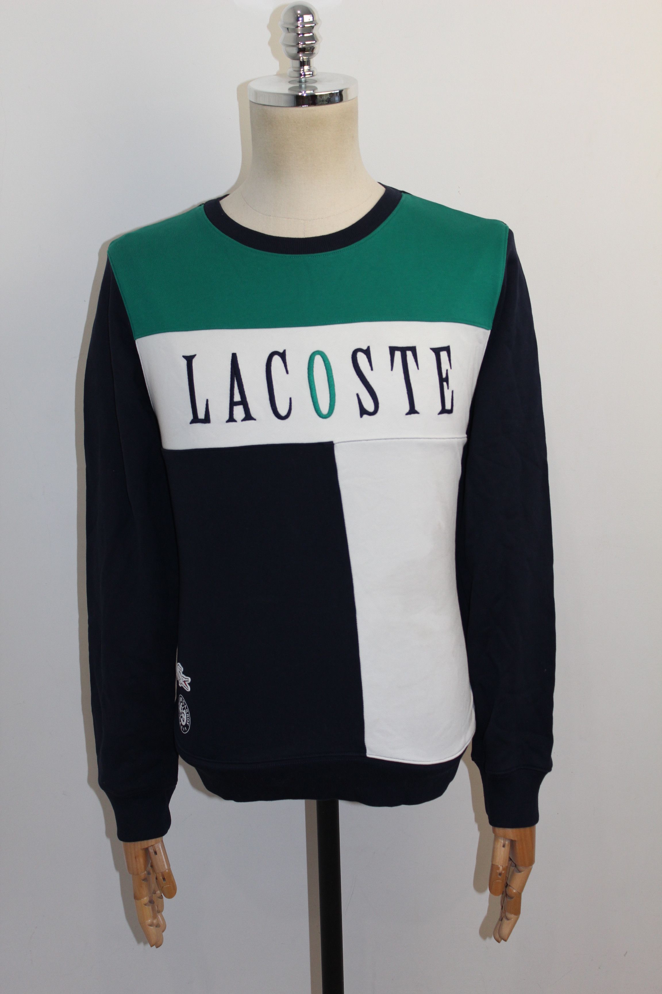 Lacoste Men's LACOSTE Roland Garros Paris Sweatshirt Cardigan Size US M / EU 48-50 / 2 - 2 Thumbnail