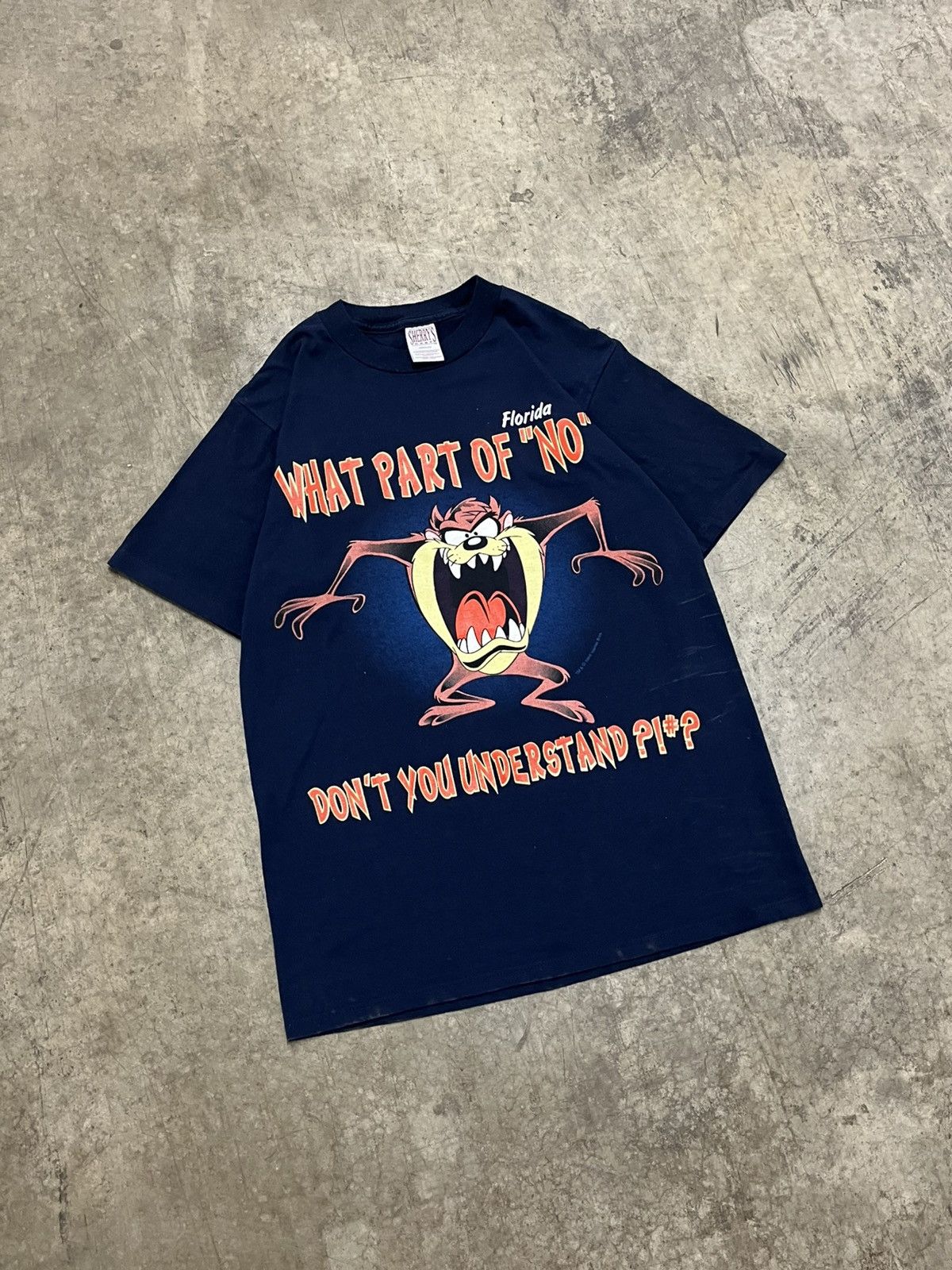Vintage Vintage taz looney tunes tee shirt hype rare 90s cartoon Size US M / EU 48-50 / 2 - 2 Thumbnail