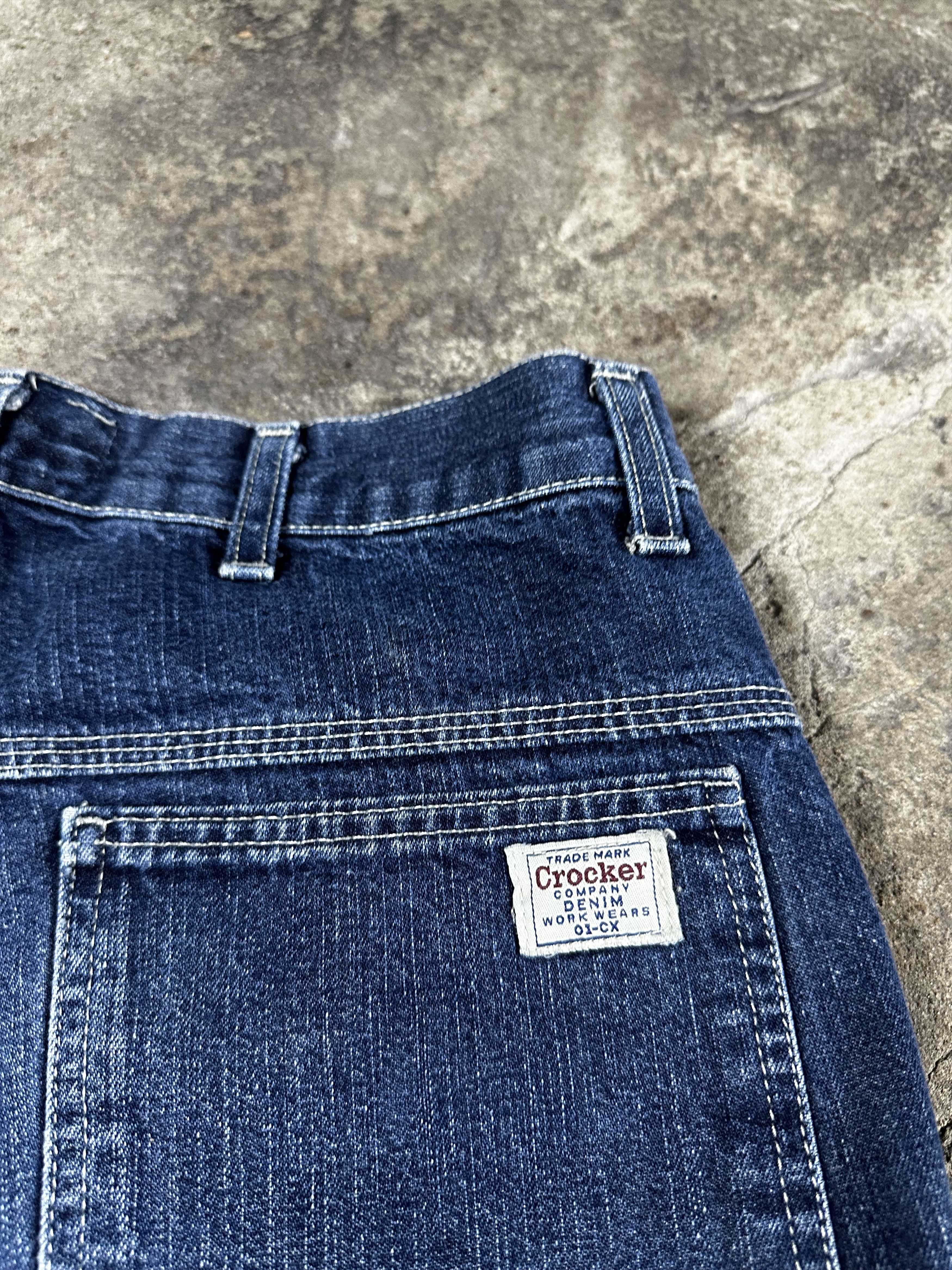 Vintage 90s Vintage Crocker Doubleknee Workwear Pants Size US 30 / EU 46 - 5 Thumbnail