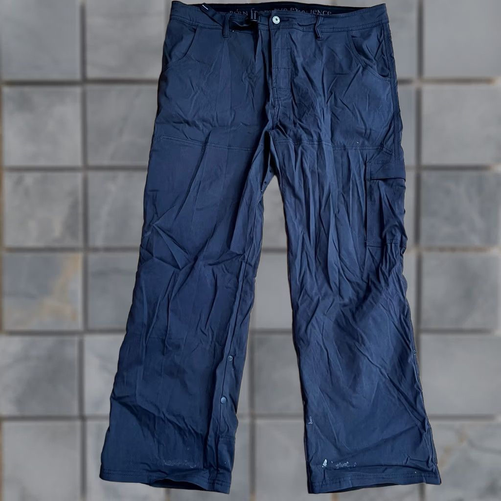 Prana prAna Pants Mens 2XL Gray Zion Hiking Roll Outdoor Size US 39 - 1 Thumbnail