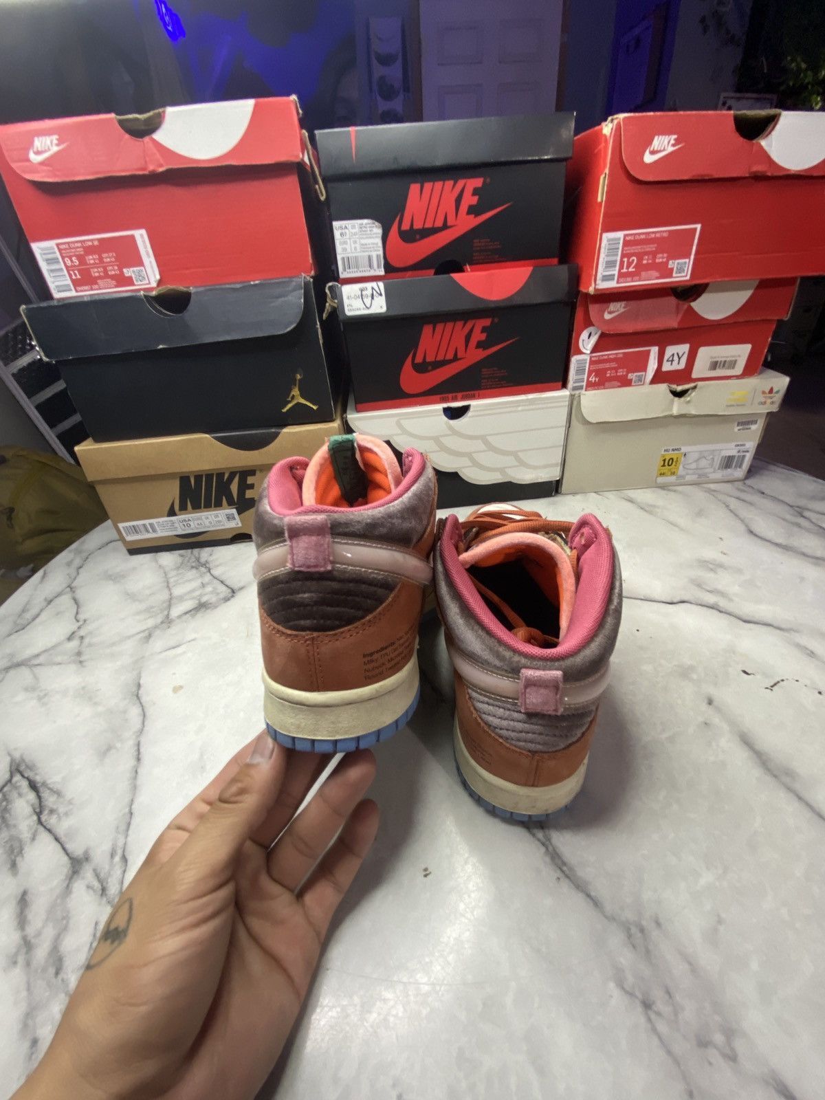 Nike Dunk social status chocolate milk Size US 8.5 / EU 41-42 - 4 Thumbnail