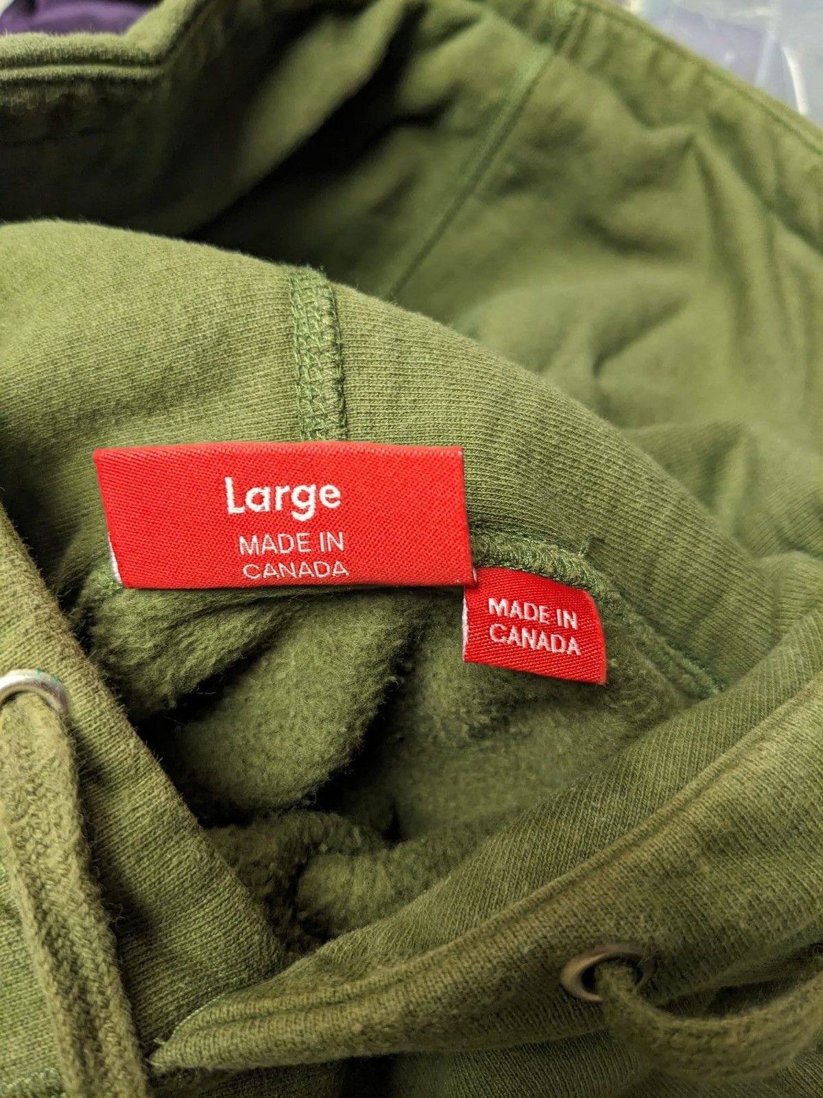 Supreme FW11 Supreme FUTURA Logo Hoodie Olive HOODED SWEATSHIRT 2011 Size US L / EU 52-54 / 3 - 10 Thumbnail