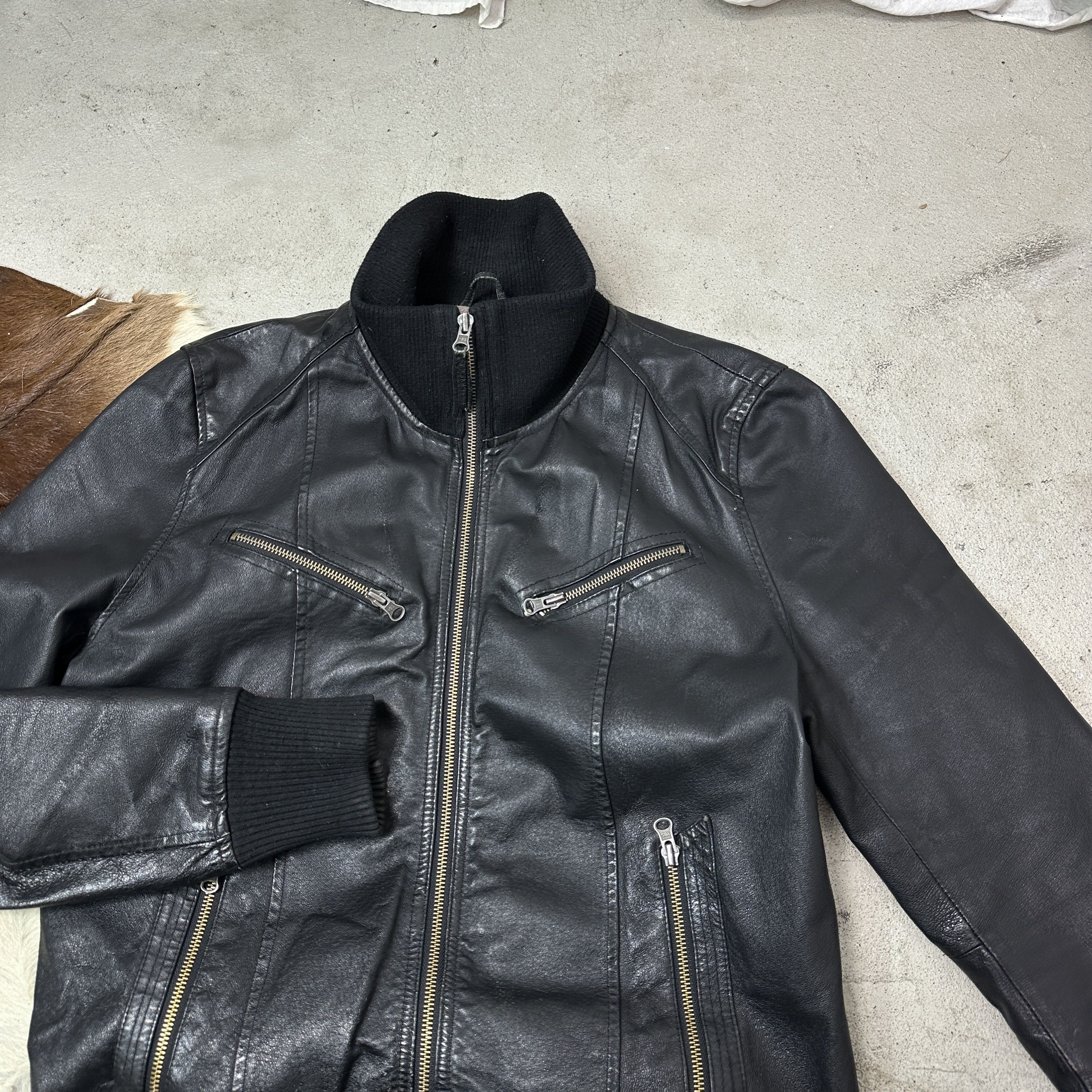 Vintage Vintage Leather Moto Racing Biker Grunge Oversize Jacket Y2K Size US M / EU 48-50 / 2 - 3 Thumbnail