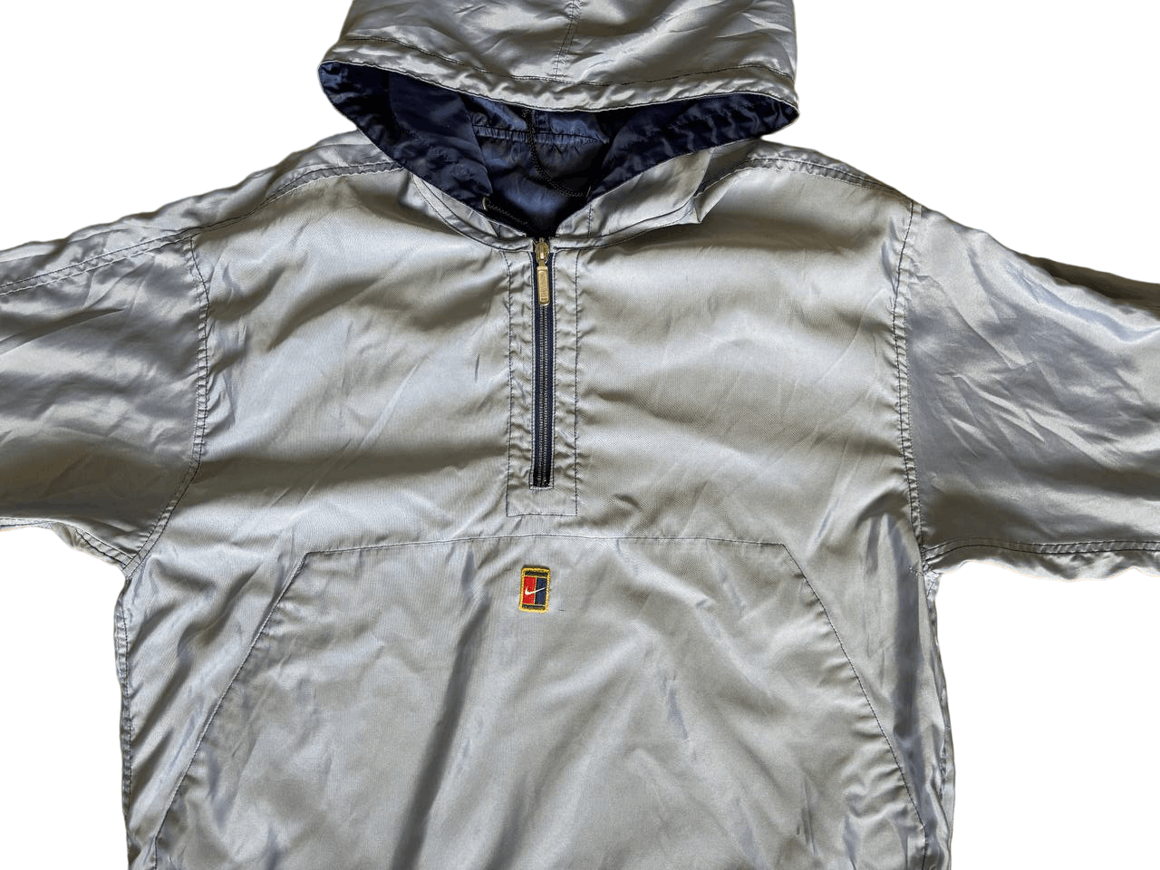 Nike × Vintage Vintage Nike Court Dual sided Anorak Jacket M Size US M / EU 48-50 / 2 - 4 Thumbnail