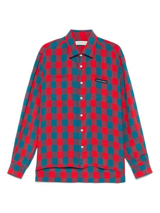 Namacheko NAMACHEKO Men Long Tops 402N42009076 REDCOBALT Red Size US L / EU 52-54 / 3 - 1 Thumbnail