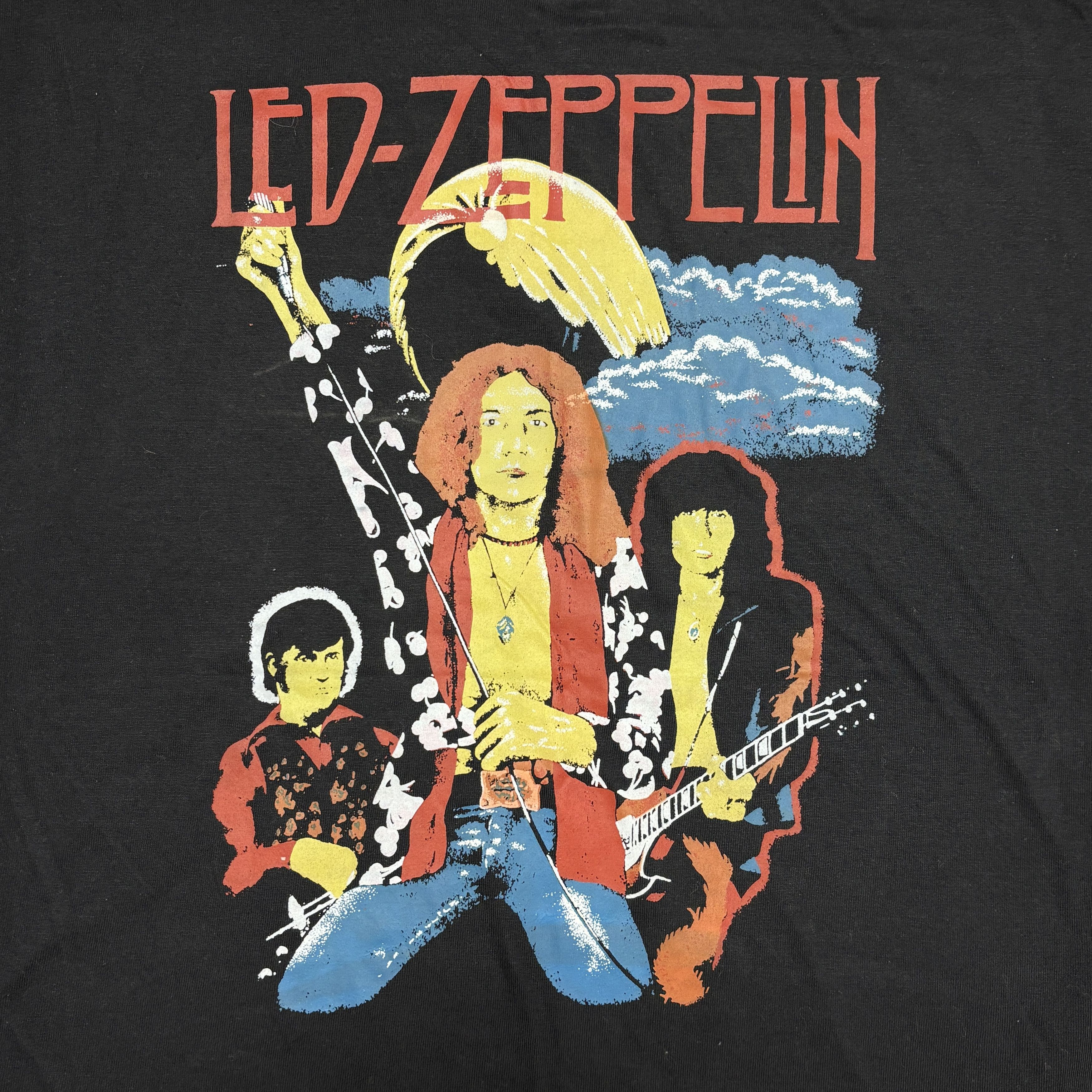 Band Tees Vintage Led Zeppelin Shirt 80s Single Stitch Rock Band Tee Size US M / EU 48-50 / 2 - 3 Thumbnail