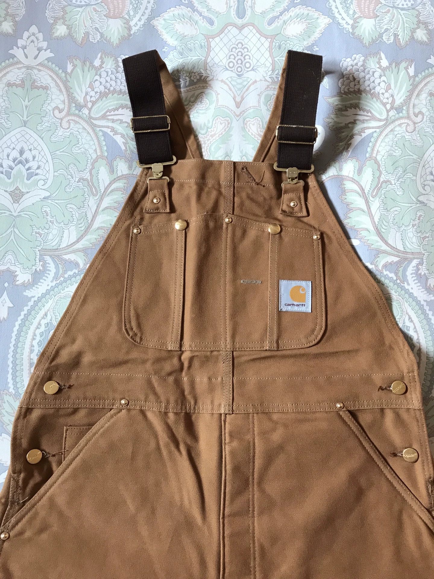 Carhartt Carhartt R02 Brown W36L30 Overalls Size US 36 / EU 52 - 1 Thumbnail