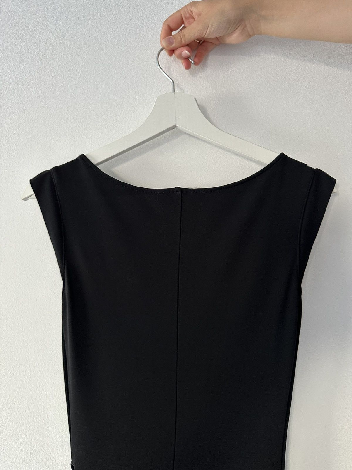 Paco Rabanne Paco Rabanne Late 90s Black Floor Length Dress Size M / US 6-8 / IT 42-44 - 6 Thumbnail