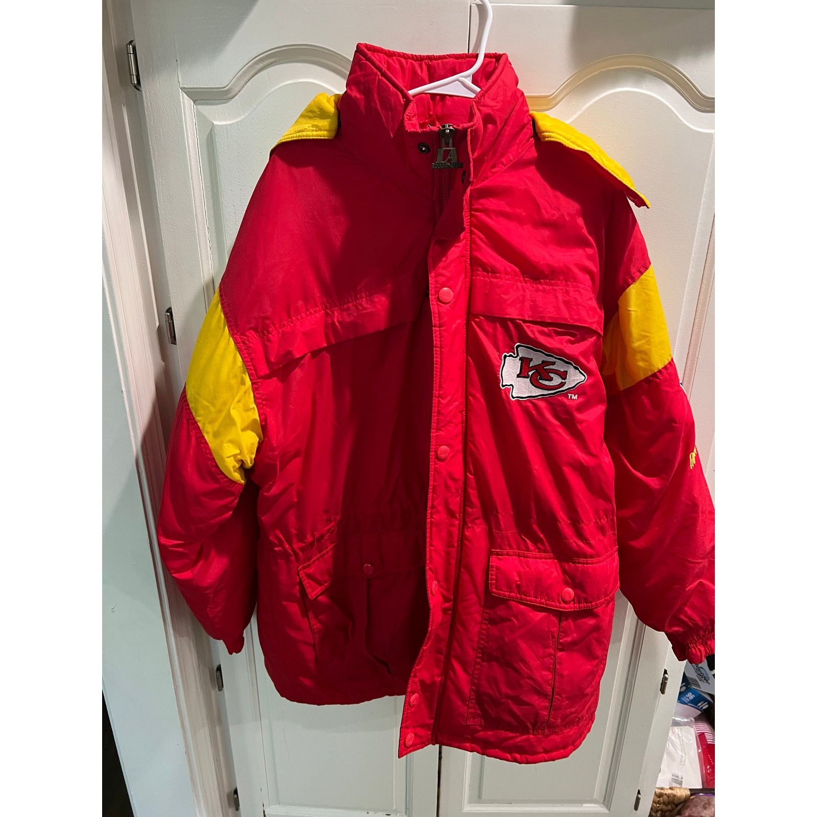 Logo Athletic Vintage Kansas City Chiefs Jacket Logo Athletic Pro Line Size US L / EU 52-54 / 3 - 14 Thumbnail