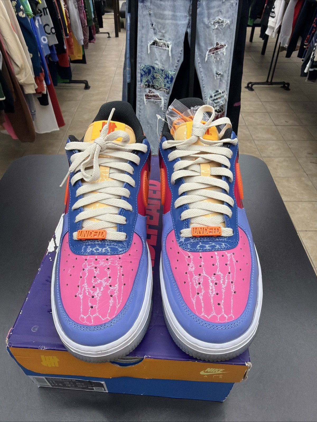 Nike Nike Undefeated x Air Force 1 Low Tota Size 11 OG All Quick Size US 11 / EU 44 - 6 Thumbnail