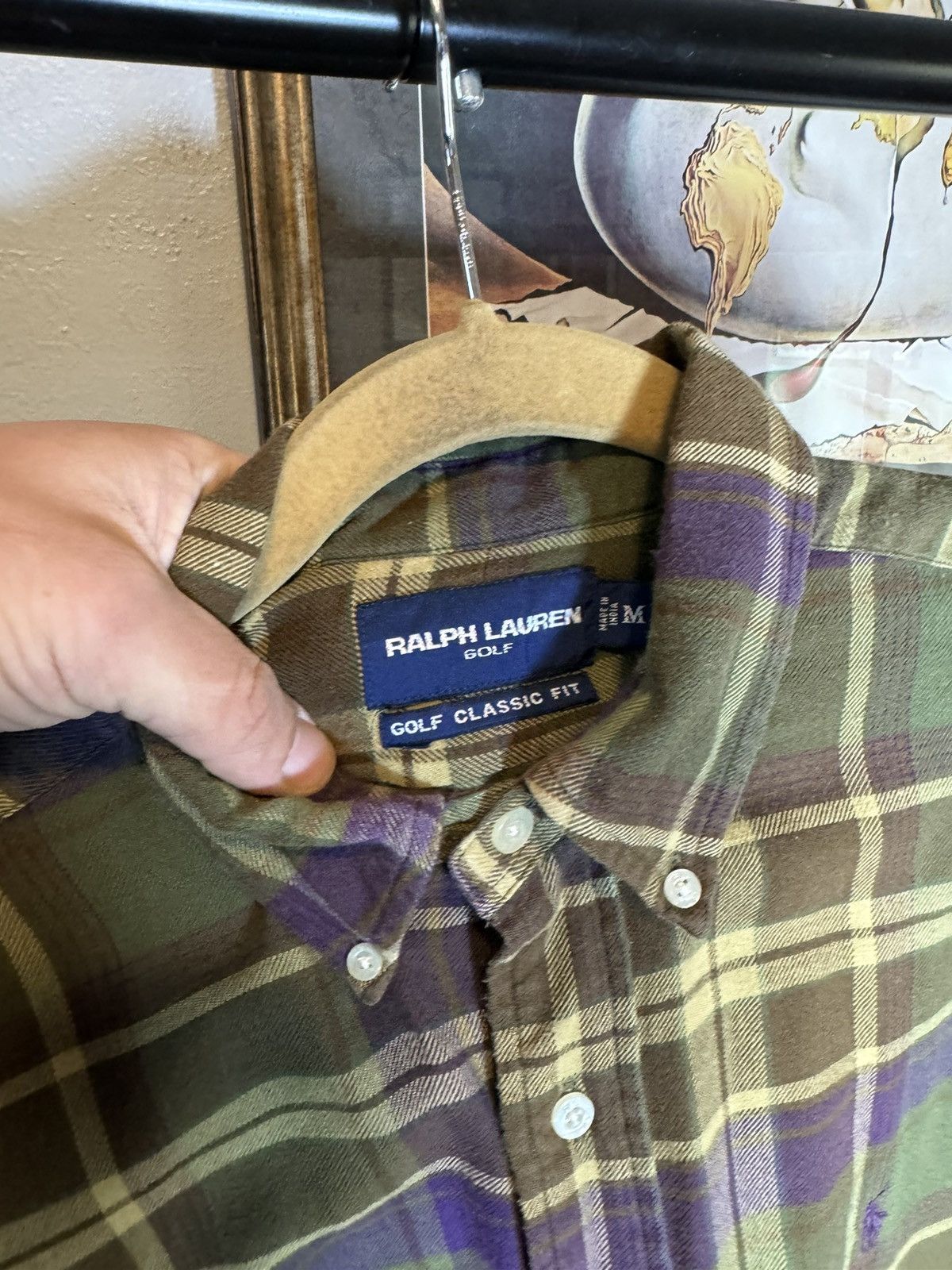 Polo Ralph Lauren × Vintage Vintage Polo Ralph Lauren Plaid Button Up Shirt Size US M / EU 48-50 / 2 - 4 Thumbnail