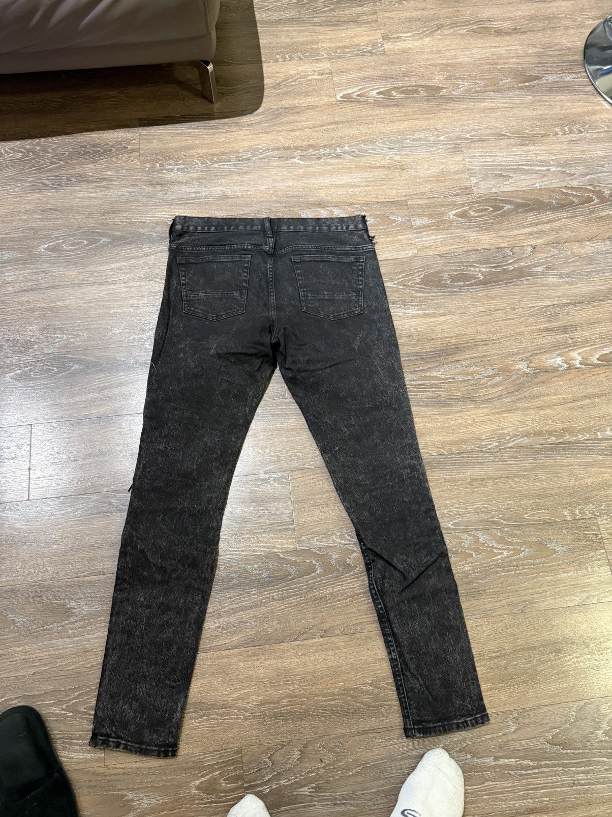 Pacsun × Vintage Faded black rockstar jeans Size US 32 / EU 48 - 2 Thumbnail