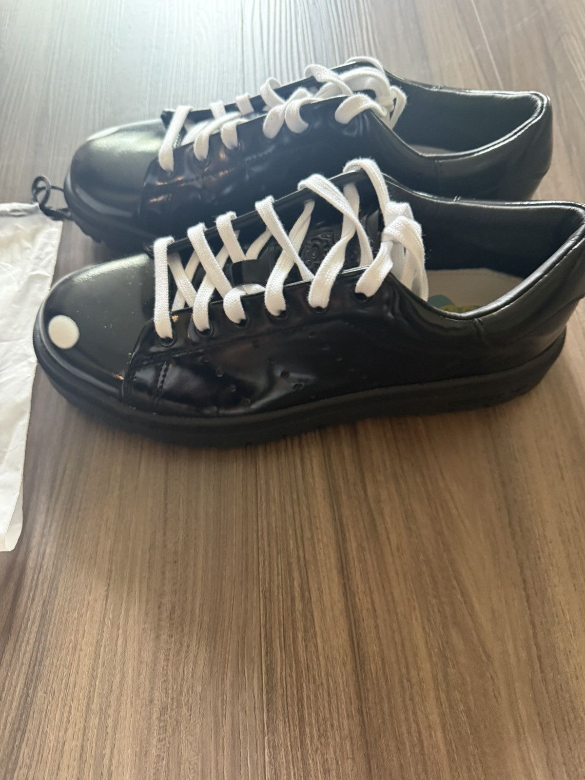 Adidas Adidas x SpongeBob Stan Smith Freizeit Black US 5 Size US 5 / EU 37 - 3 Thumbnail