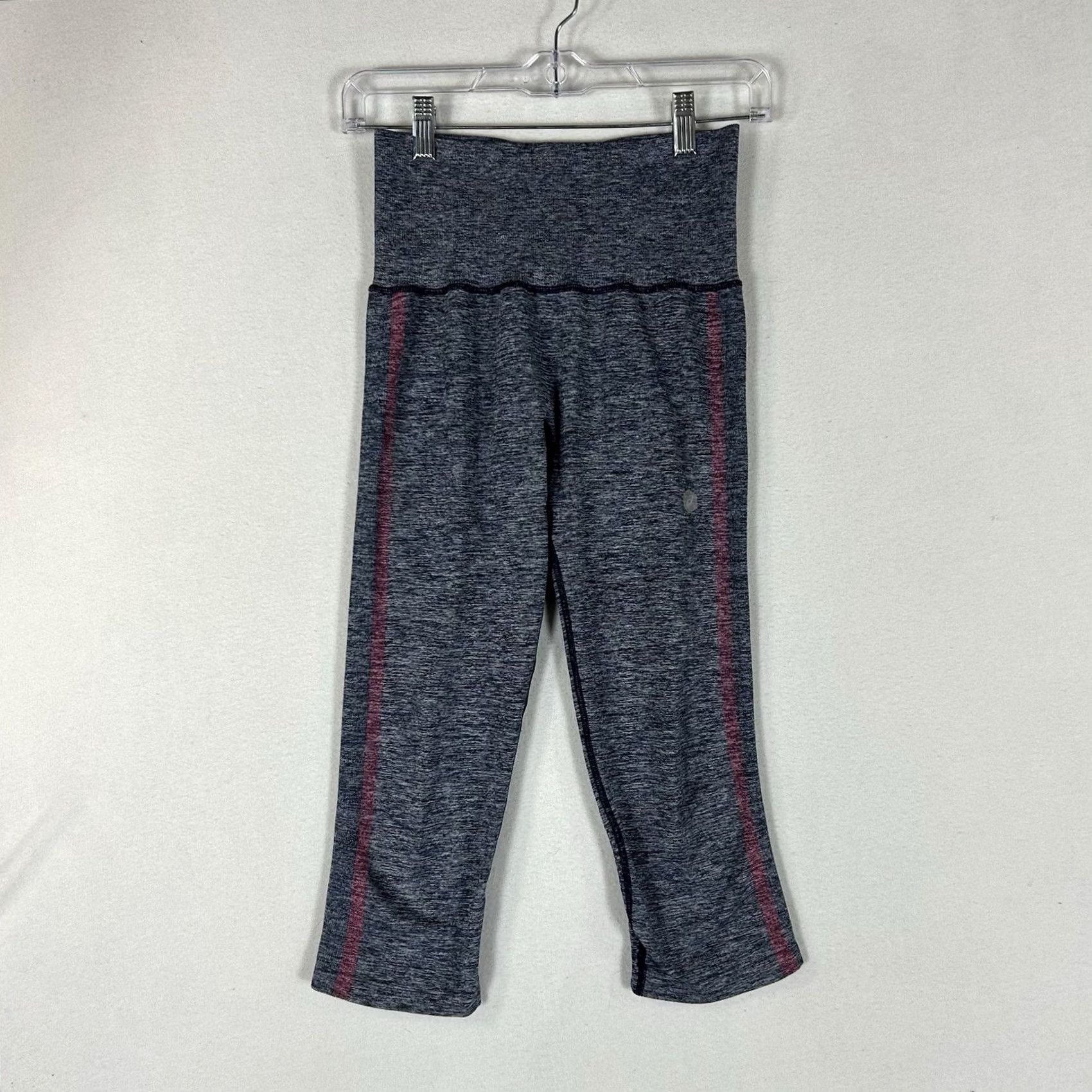 Asics ASICS Capri Leggings Womens Small Gray Sports Activewear Run Gym Casual Stretch Mid S Capri Leggings Womens Gray Activewear Run Gym Casual Stretch Size 28" / US 6 / IT 42 - 2 Thumbnail
