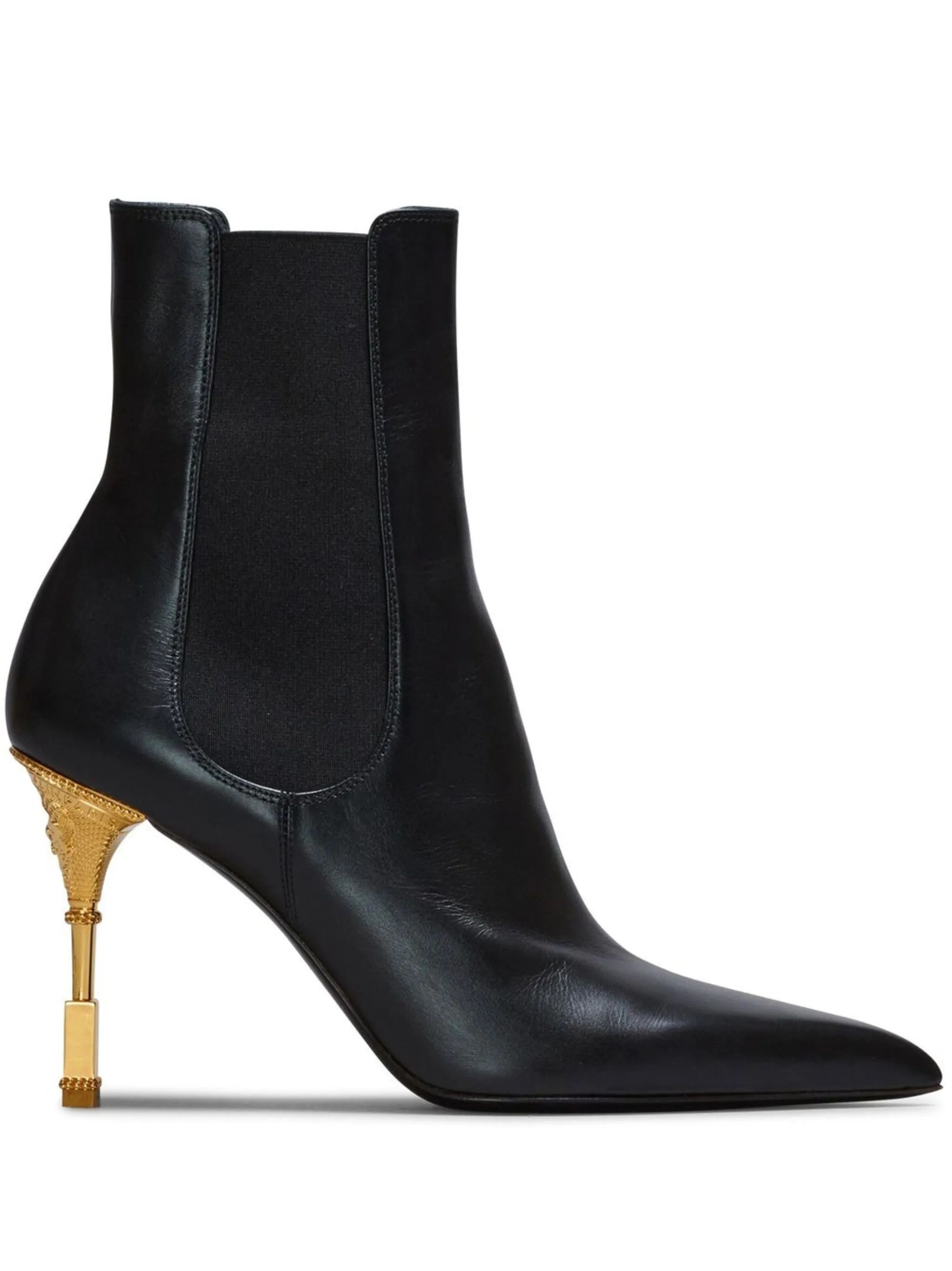 Balmain o1y0525 Ankle Boots in Black Size US 10 / IT 40 - 1 Thumbnail