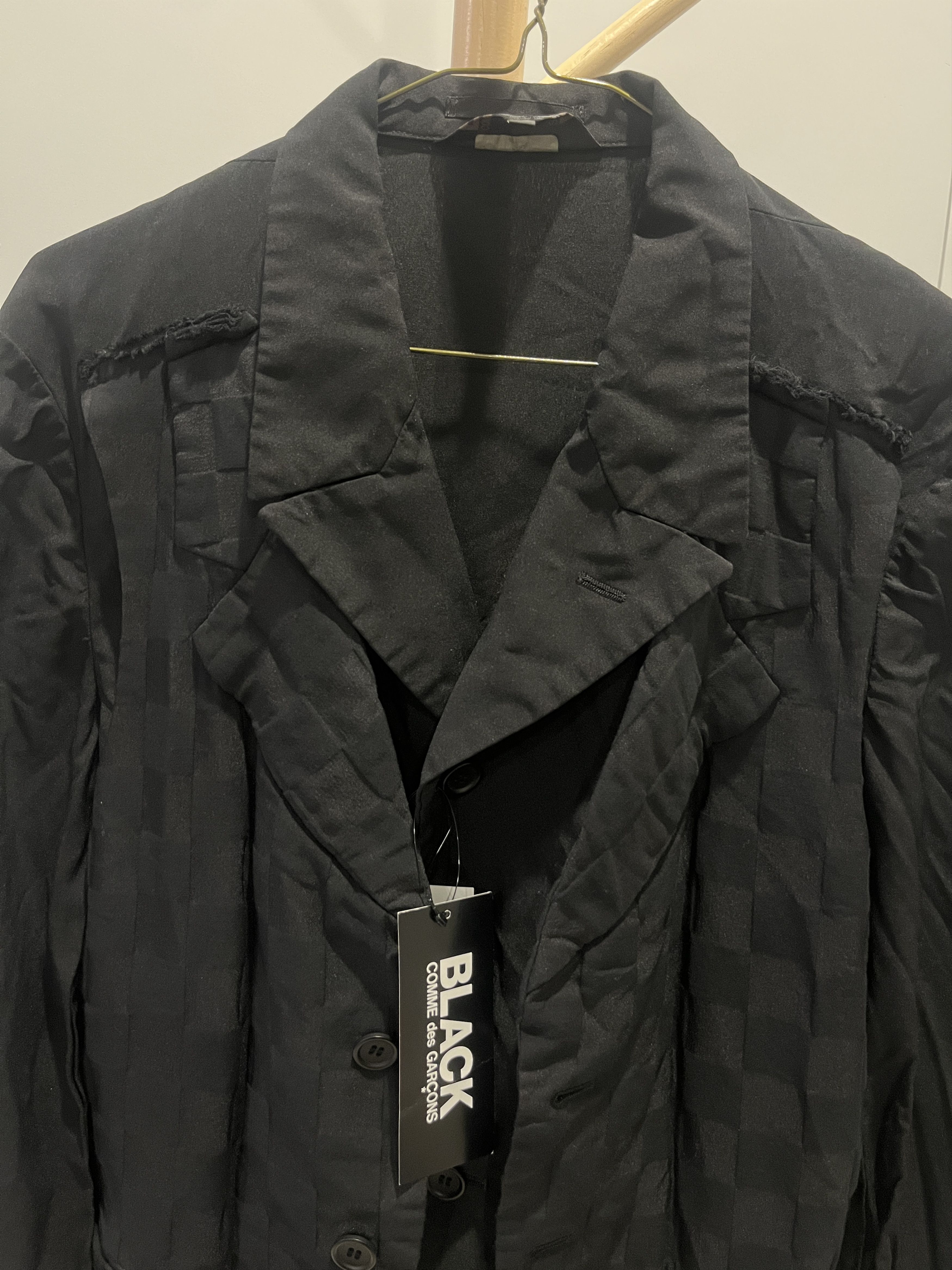 Comme des Garcons Black Comme des Garcones 'Black' deconstructed padded blazer Size US L / EU 52-54 / 3 - 2 Thumbnail