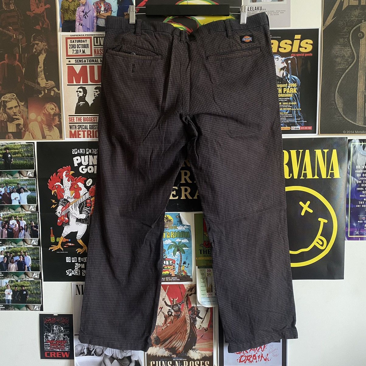 Vintage Vintage Dickies Houndtooth Pattern Chino Pants Size US 37 - 6 Thumbnail