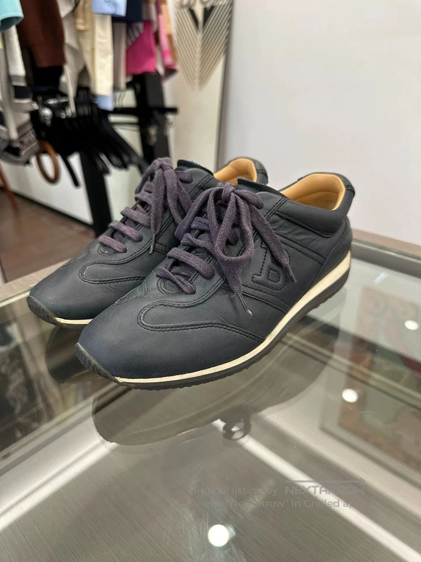 Bally Bally Women's Deep Blue Casual Sneakers. Size US 4 / IT 34 - 1 Thumbnail